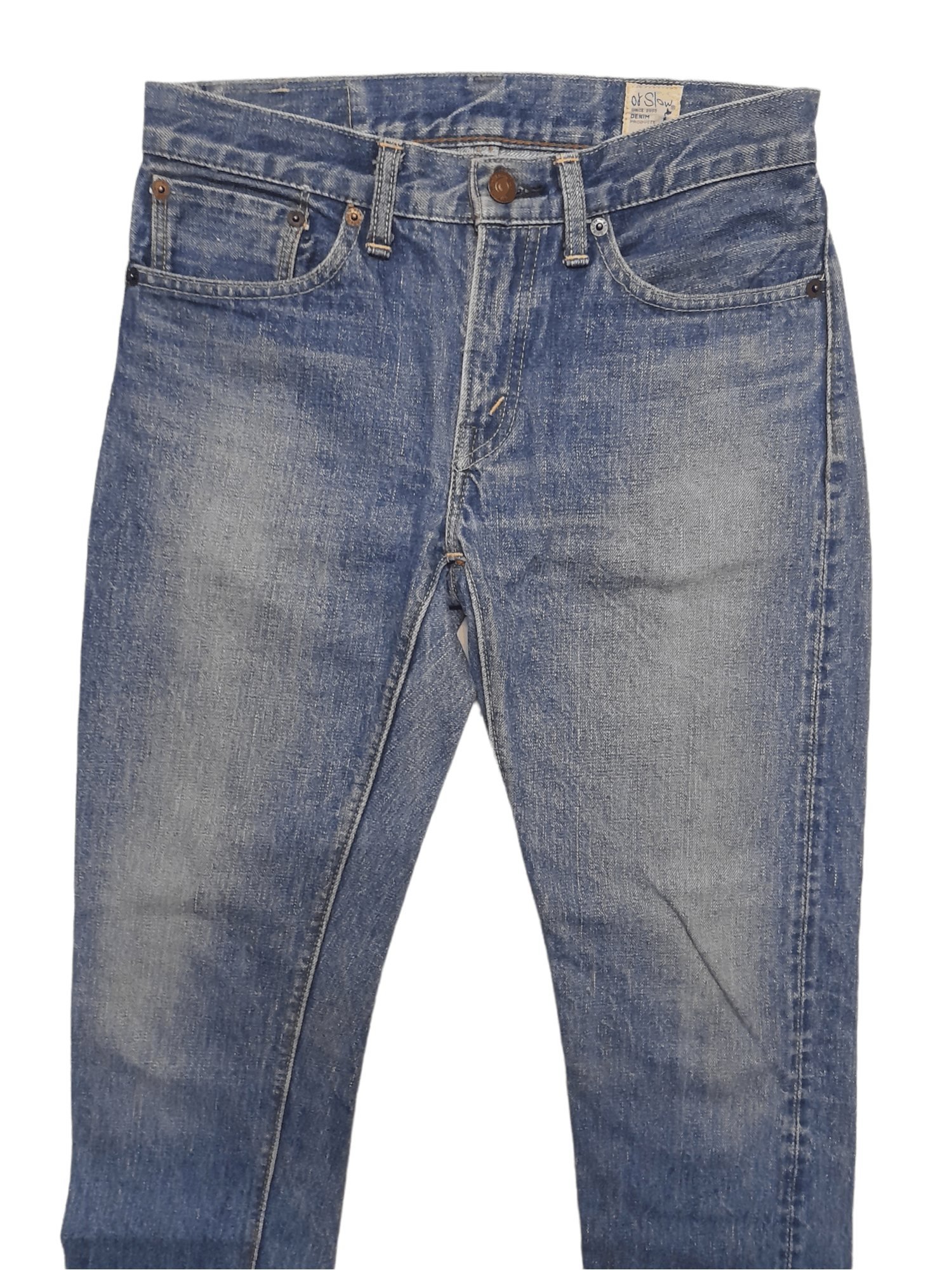Orslow Orslow 107 Selvedge Japan 2 year Wash (E168) Size US 28 / EU 44 - 6 Thumbnail