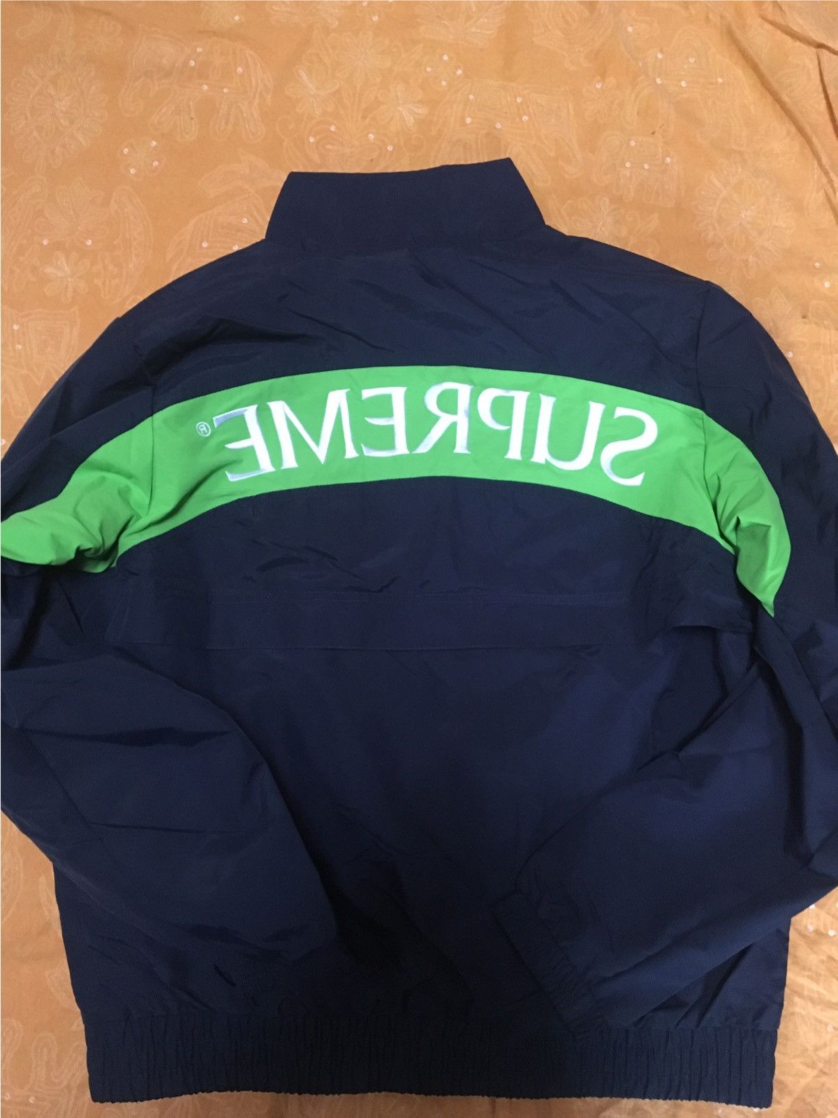 Supreme Arc Track Jacket Navy Size L Mens FW17 Zip Up New | eBay