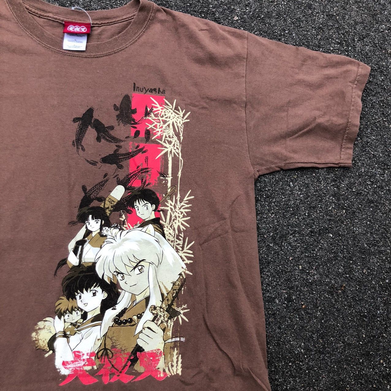 Anime Vintage Inuyasha Kagome Sango Anime Y2k kidcore T-Shirt Size US L / EU 52-54 / 3 - 1 Thumbnail