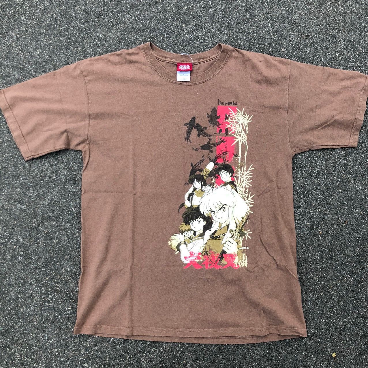 Anime Vintage Inuyasha Kagome Sango Anime Y2k kidcore T-Shirt Size US L / EU 52-54 / 3 - 2 Thumbnail