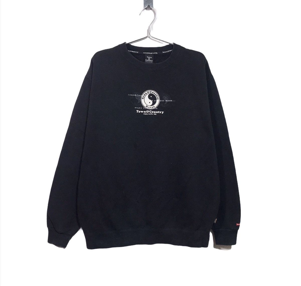 Vintage T&C town country surf hawaii Crewneck Sweatshirt