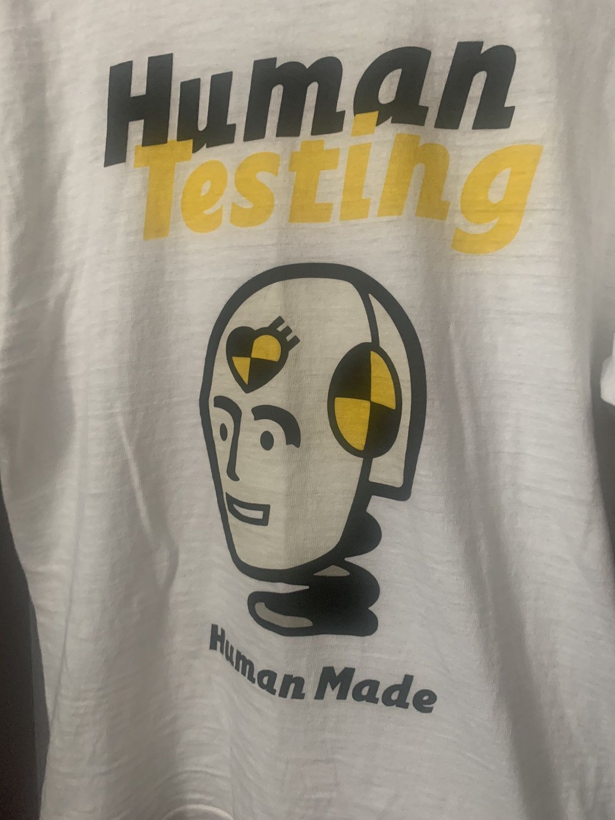 Human Made Human Made ASAP Rocky Human Testing T shirt White Size M Size US M / EU 48-50 / 2 - 2 Thumbnail