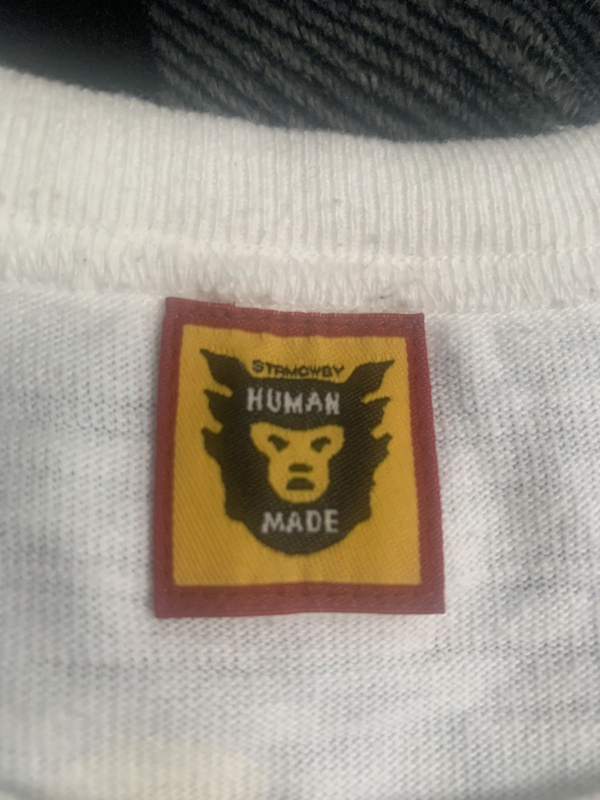 Human Made Human Made ASAP Rocky Human Testing T shirt White Size M Size US M / EU 48-50 / 2 - 6 Thumbnail