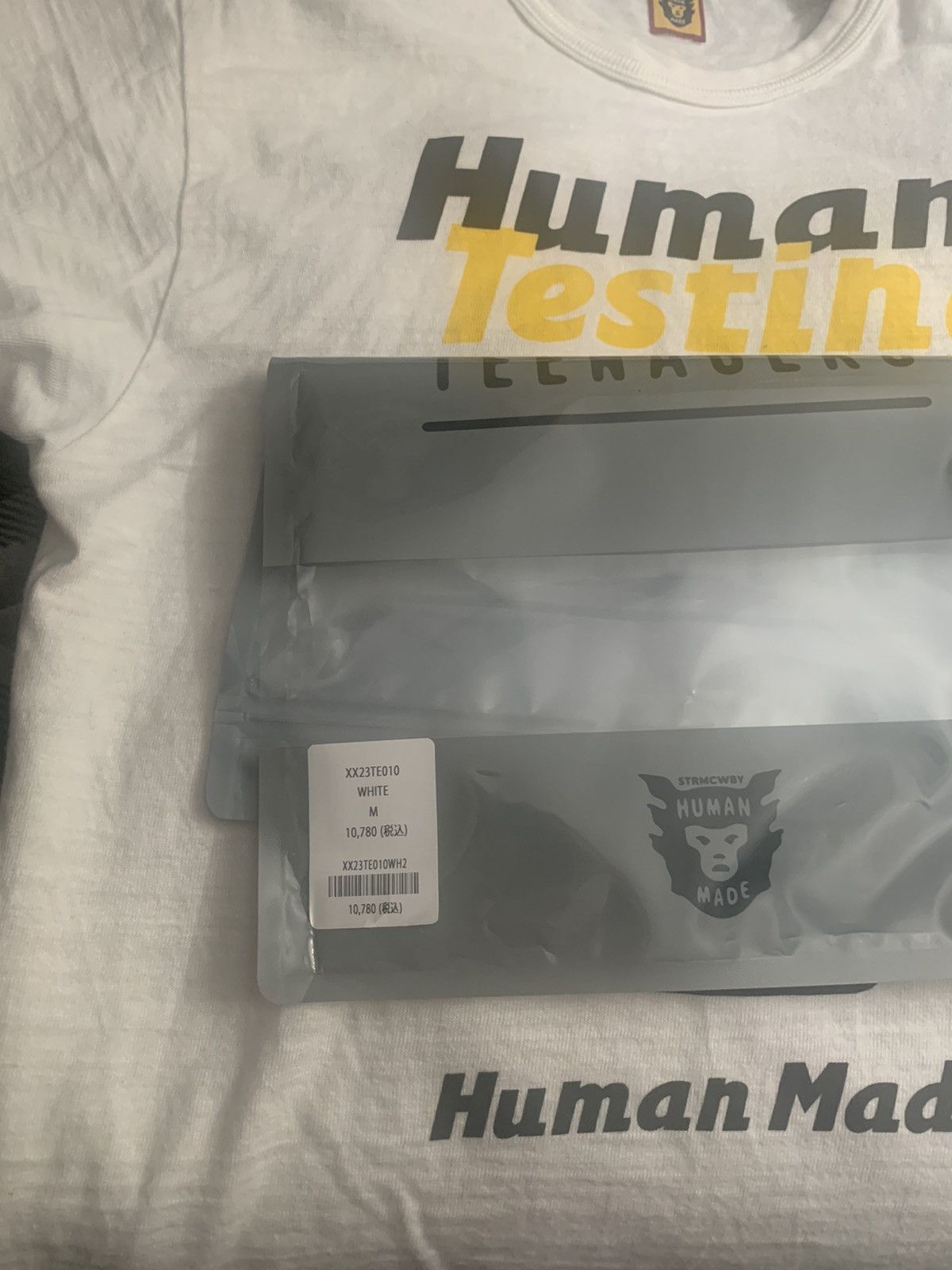 Human Made Human Made ASAP Rocky Human Testing T shirt White Size M Size US M / EU 48-50 / 2 - 7 Thumbnail
