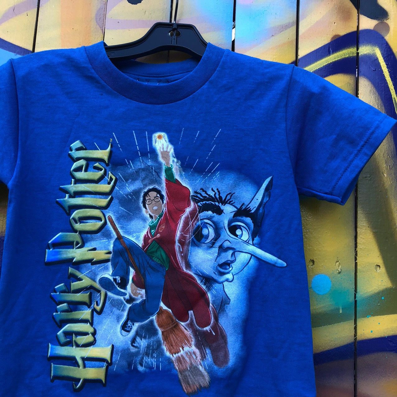 Vintage 2002 Harry Potter & Dobby Chamber of Secrets Movie Promo Tee Size US XS / EU 42 / 0 - 1 Thumbnail
