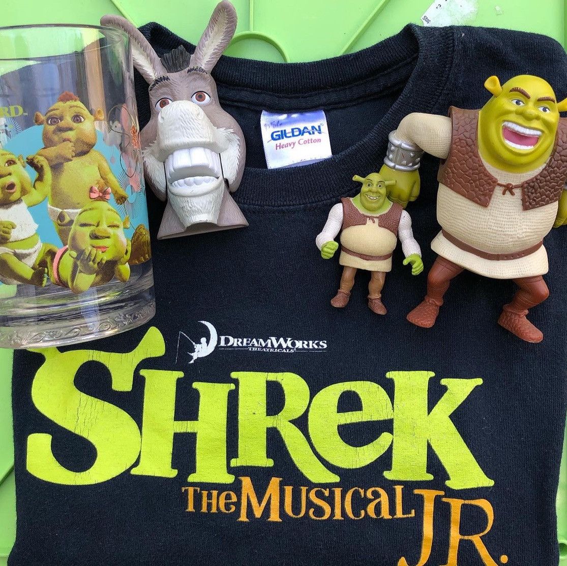 Vintage Shrek Jr Musical T-Shirt Y2K Movie Tee Kidcore Dreamworks Size US S / EU 44-46 / 1 - 1 Thumbnail