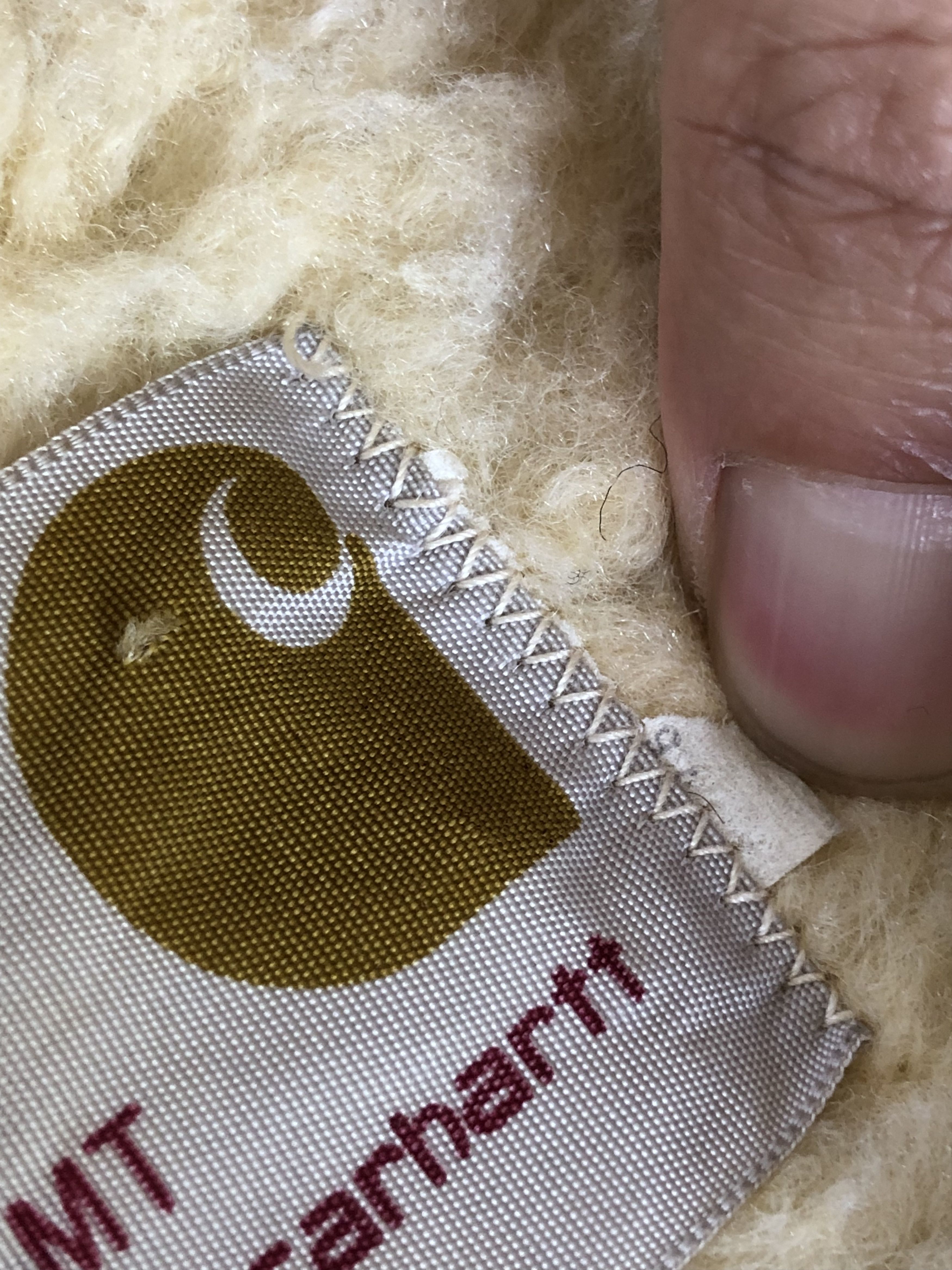 Carhartt × Vintage VINTAGE 80’S CARHARTT GILET HUNTING SHERPA LINED WORK VEST Size US M / EU 48-50 / 2 - 9 Thumbnail