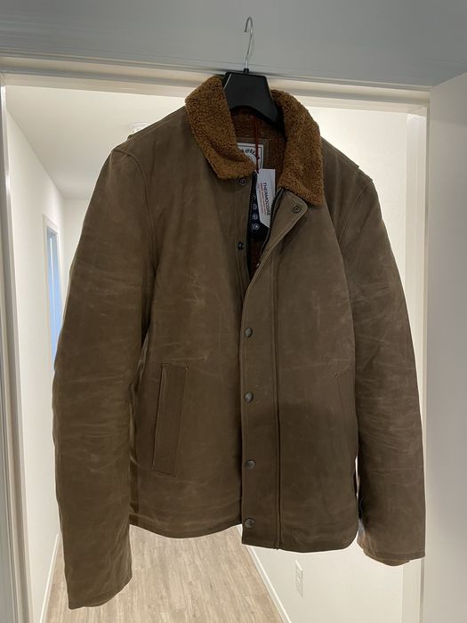 Iron And Resin Waxed Nautilus Jacket Grailed