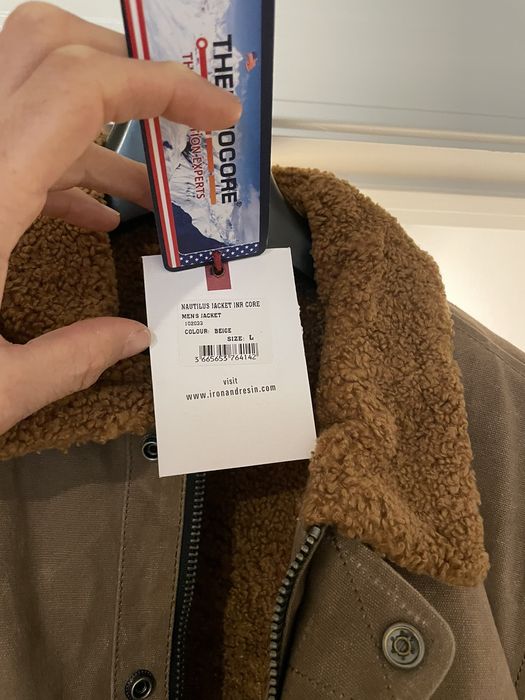 Iron And Resin Waxed Nautilus Jacket Grailed