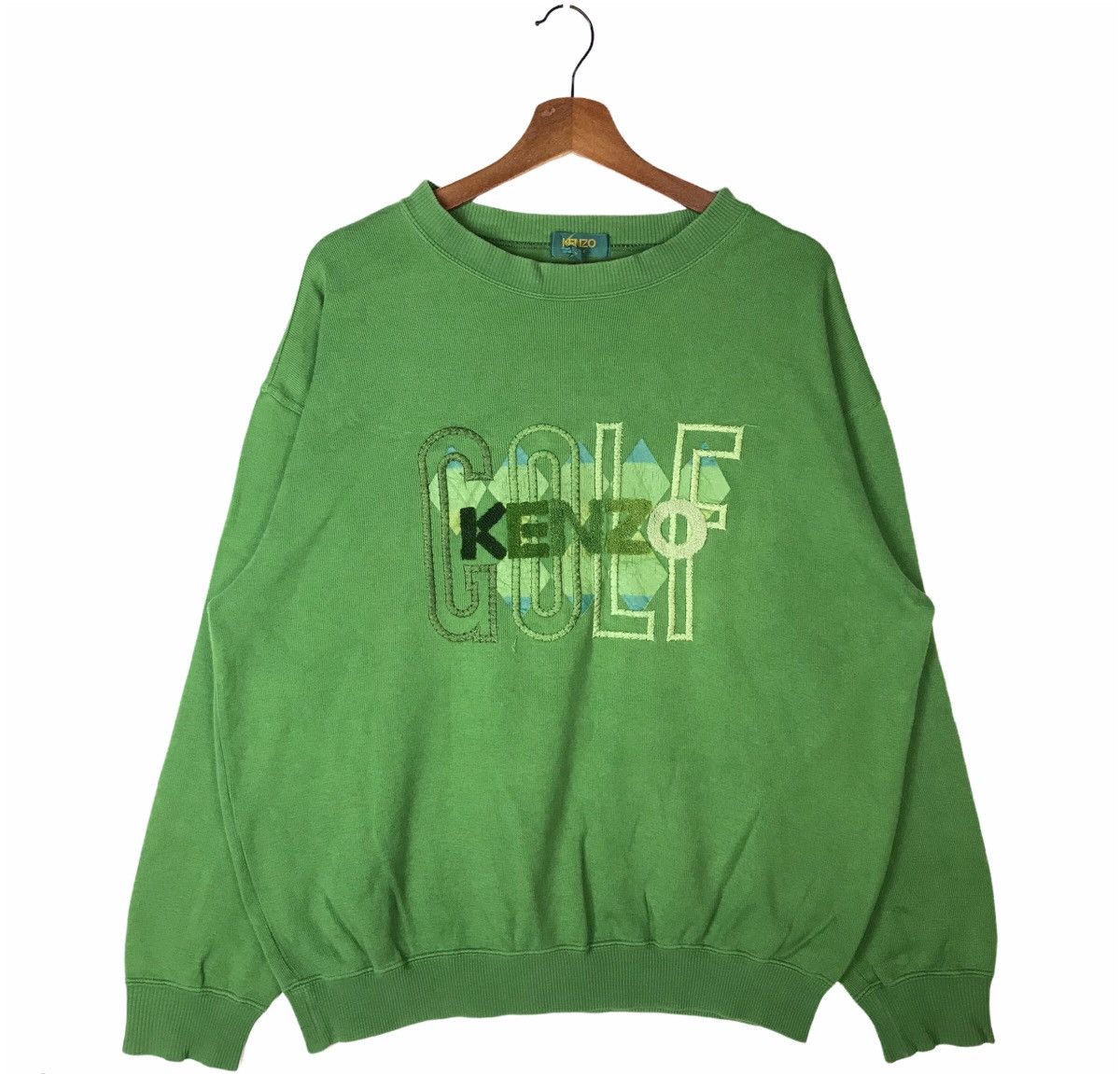 Vintage Kenzo Sport Embroidery Crewneck Sweatshirt