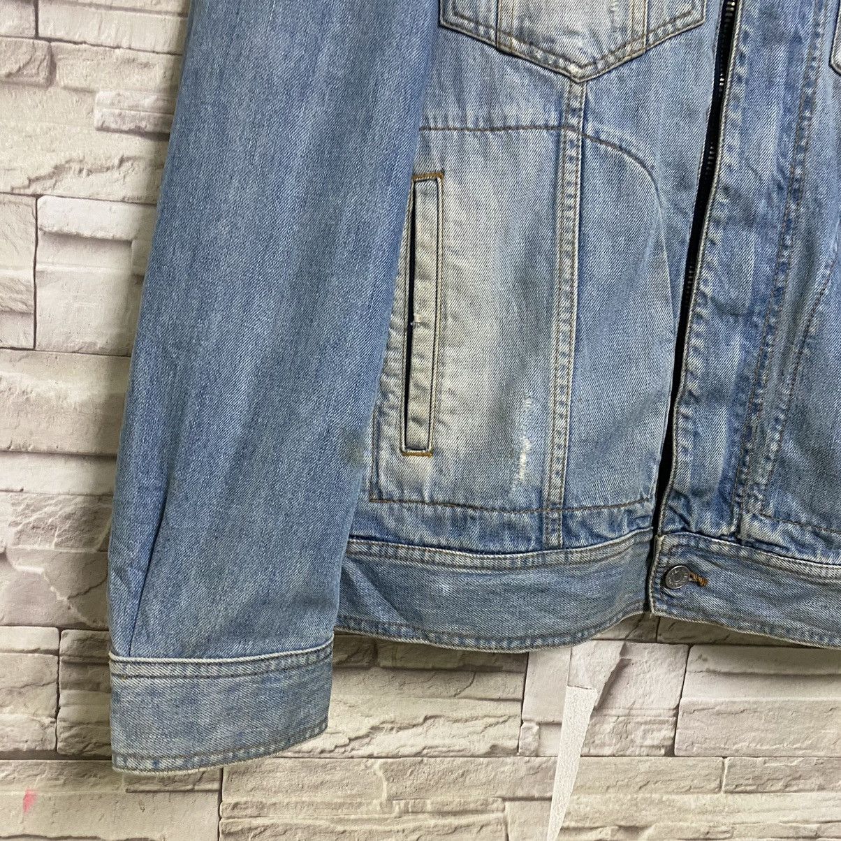 Dolce & Gabbana Vintage Dolce&Gabbana Denim Jacket Double Zipper Mudwash Size US L / EU 52-54 / 3 - 4 Thumbnail