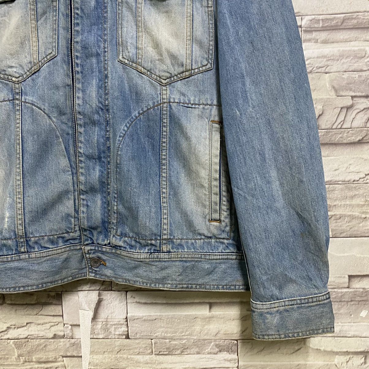 Dolce & Gabbana Vintage Dolce&Gabbana Denim Jacket Double Zipper Mudwash Size US L / EU 52-54 / 3 - 5 Thumbnail