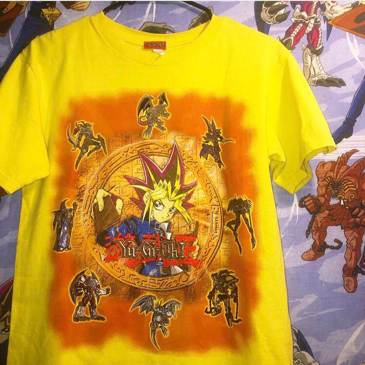 Anime × Cartoon Network × Vintage 90s Vintage Yugioh Anime Exodia T Shirt Kidcore Y2K Tie Dye Size US M / EU 48-50 / 2 - 1 Thumbnail