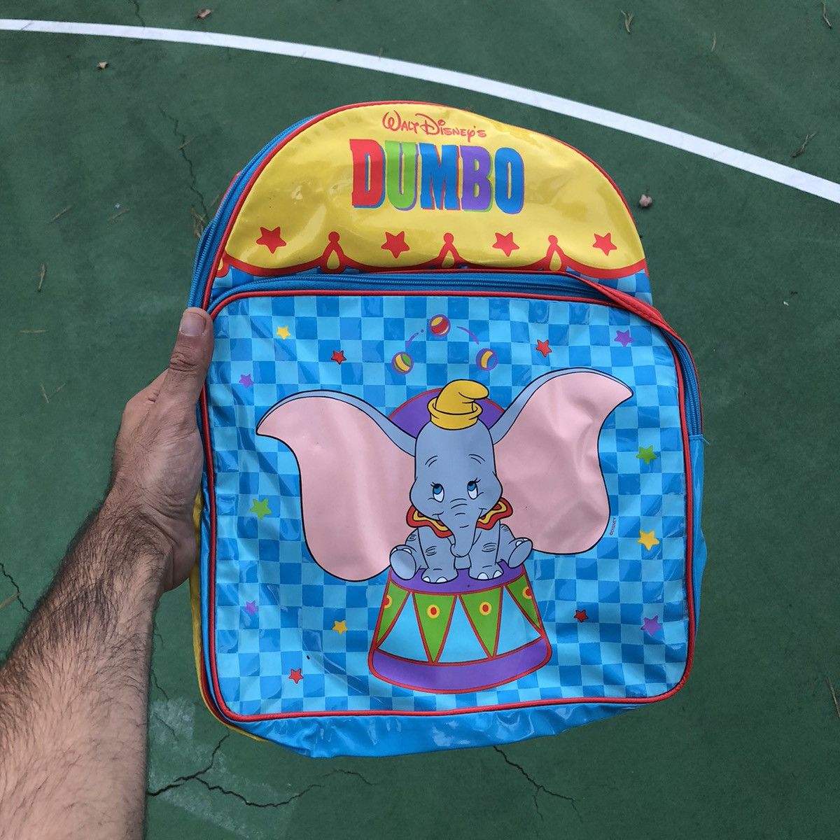 Disney 90s Vintage Dumbo Backpack Disney Movie kidcore Size ONE SIZE - 1 Thumbnail
