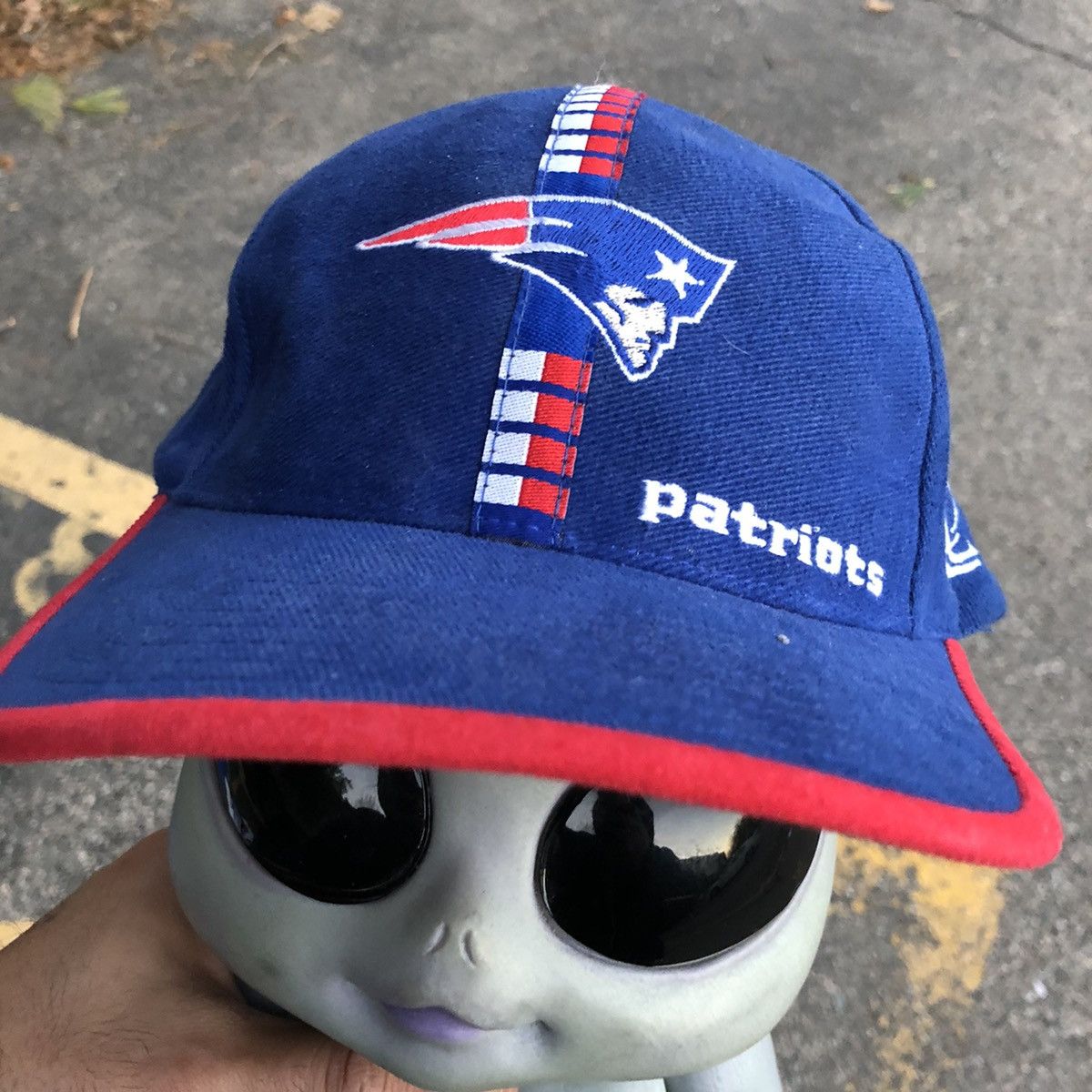 NFL × Vintage 90s Vintage Patriots Dad Hat Logo Athletic NFL Football Size ONE SIZE - 2 Thumbnail