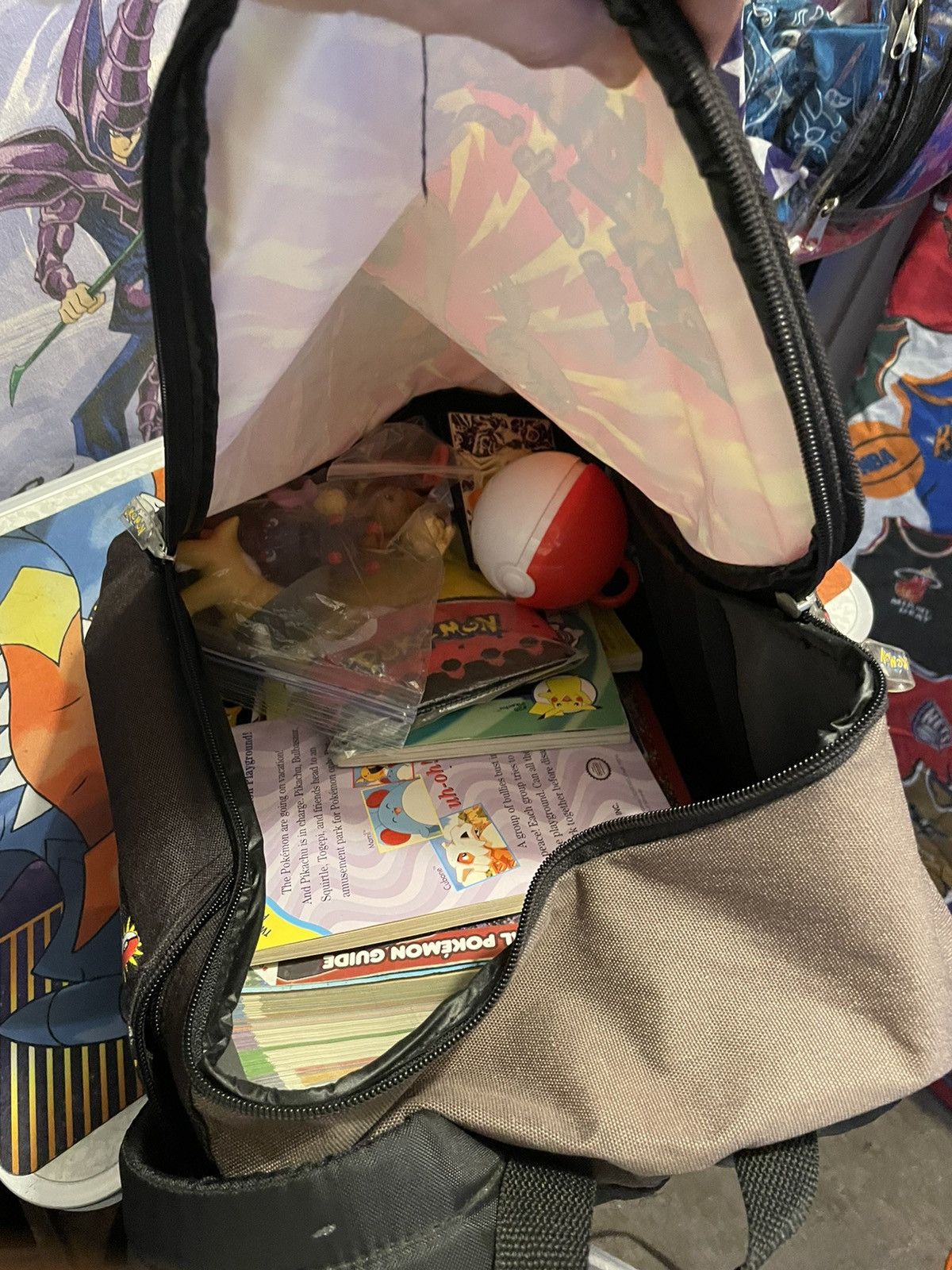 Pokemon × Vintage 1999 Pokémon Backpack Ash Misty Brock & Pikachu 90s cartoon Size US XL / EU 56 / 4 - 4 Thumbnail