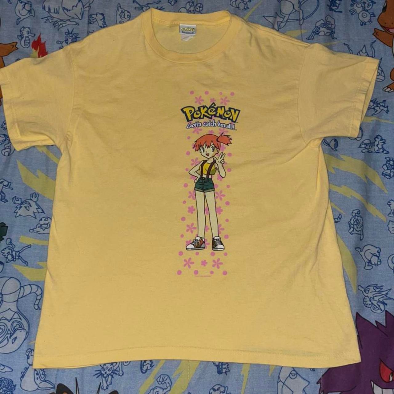 1999 Pokemon MISTY Shirt Nintendo 90s cartoon tv anime