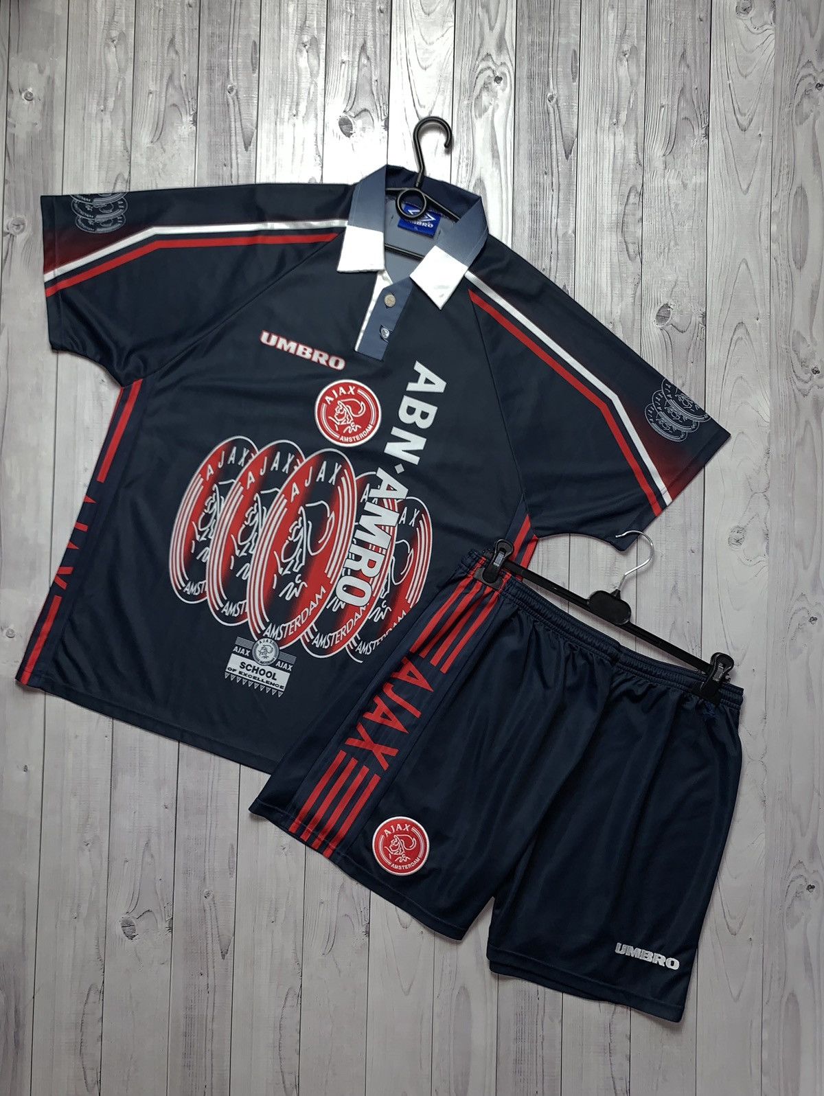 Umbro × Vintage 1994/95 Vintage Ajax Jari Litmanen #10