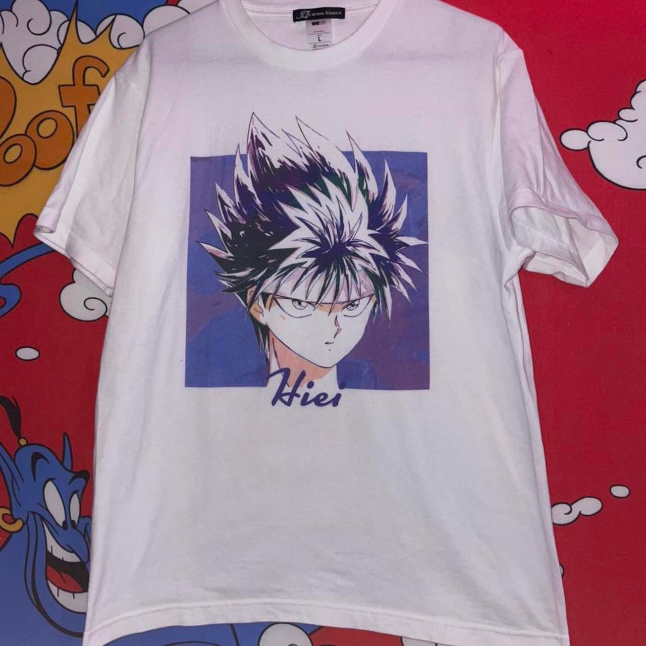 Anime Hiei Yu Yu Hakusho T Shirt Anime Manga Y2k Kidcore Size US L / EU 52-54 / 3 - 2 Thumbnail