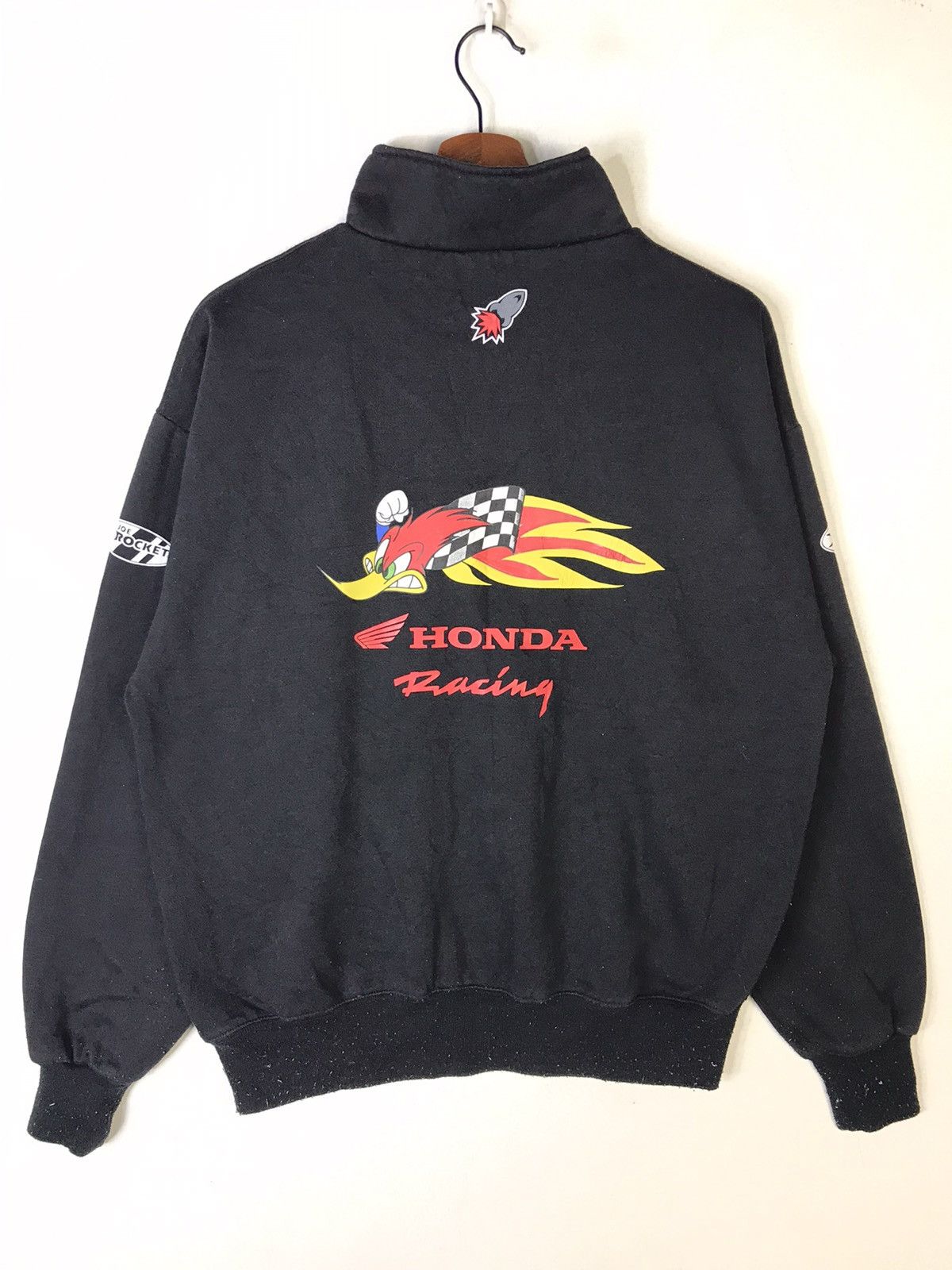 Vintage Honda Sport CART Zipper Racing Jacket With Hoodie - Etsy