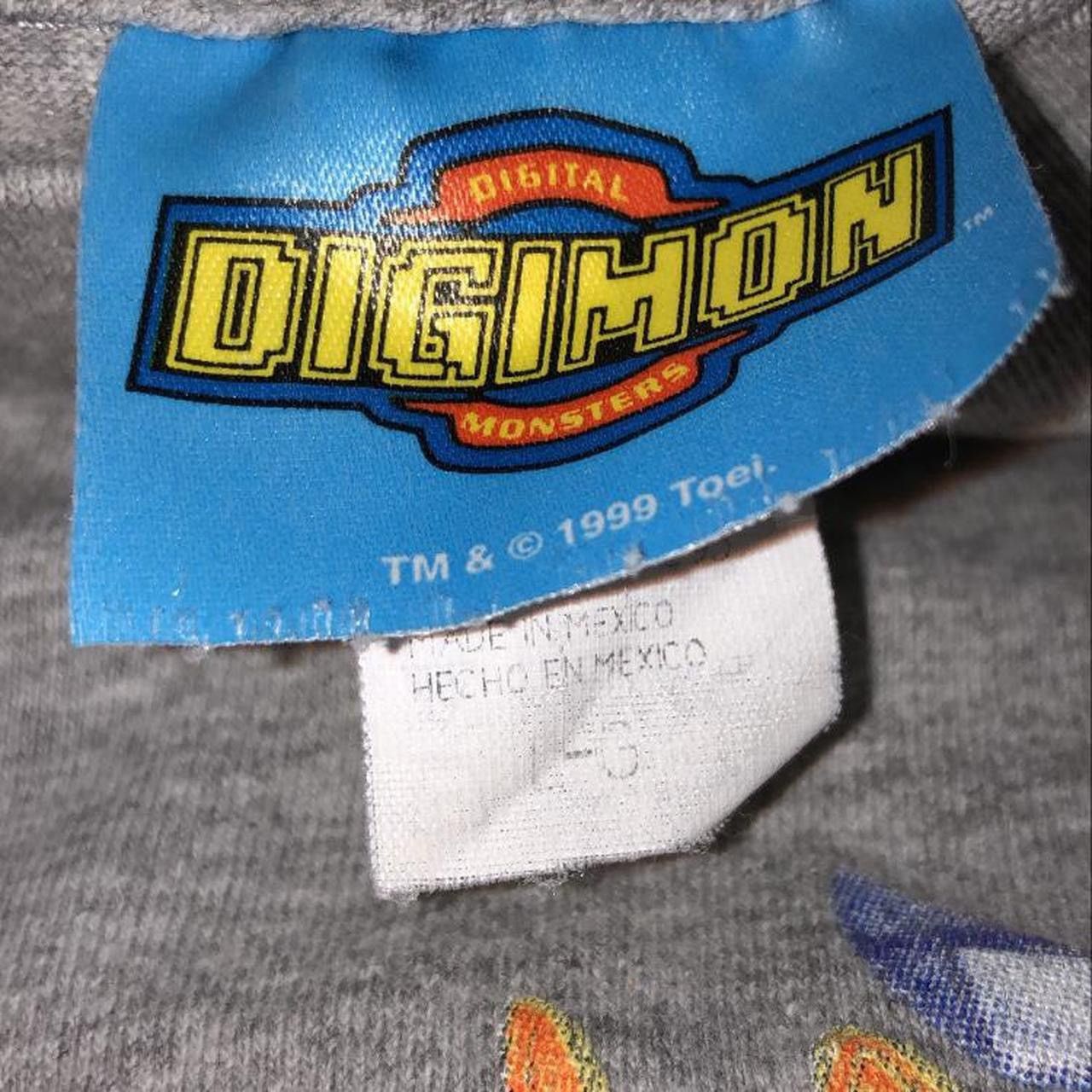 Nintendo × Vintage 1999 DIGIMON t-shirt Anime Cartoon Pokemon 90s vintage y2k Size US S / EU 44-46 / 1 - 2 Thumbnail