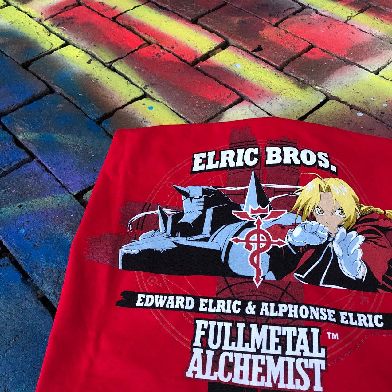 Anime × Vintage Vintage 2004 Fullmetal Alchemist Shirt Cartoon Anime Toonami Size US XL / EU 56 / 4 - 1 Thumbnail