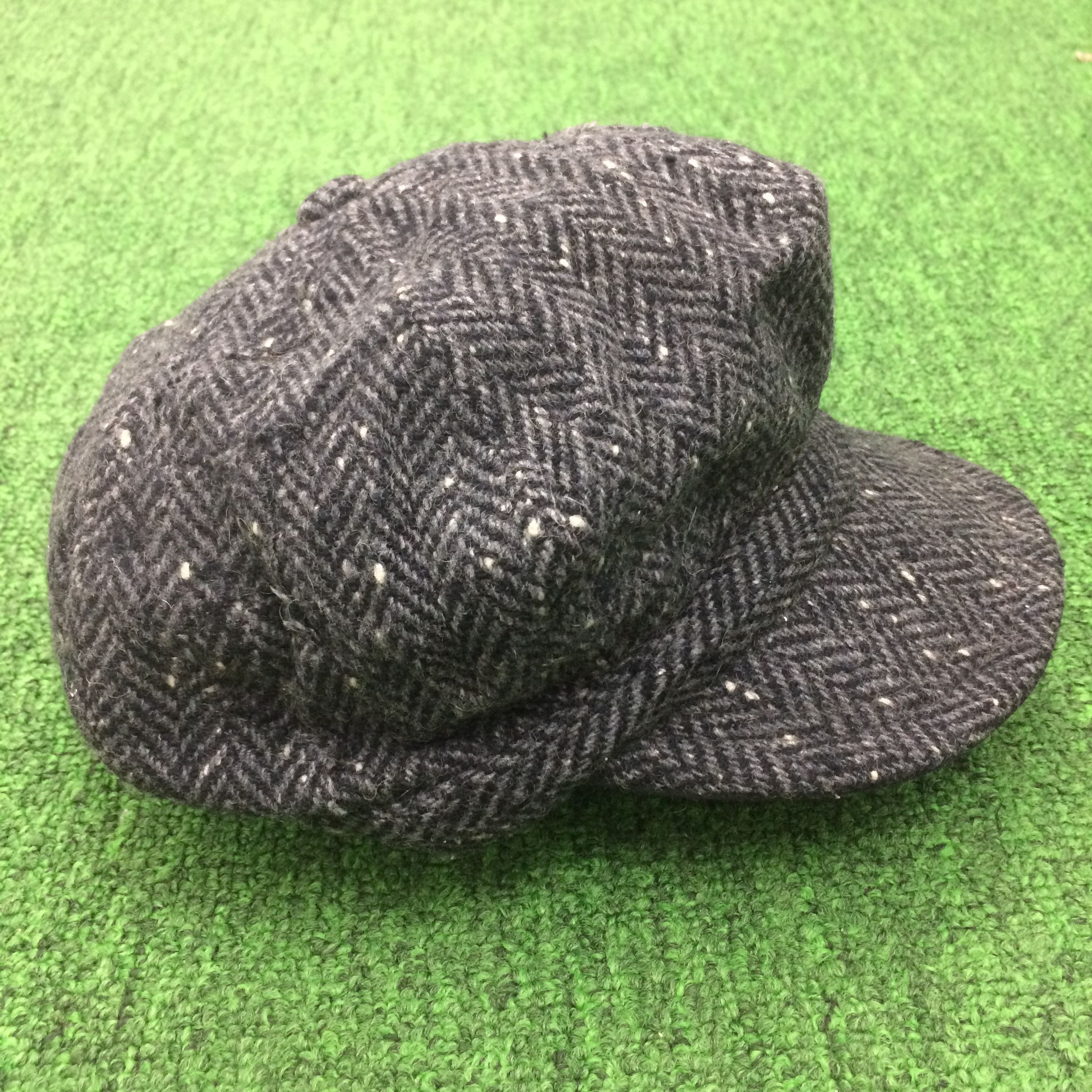 Japanese Brand × PPFM × Vintage Y1 VTG PPFM HERRINGBONE TWILL HAT PEAKY BLINDERS Size ONE SIZE - 3 Thumbnail