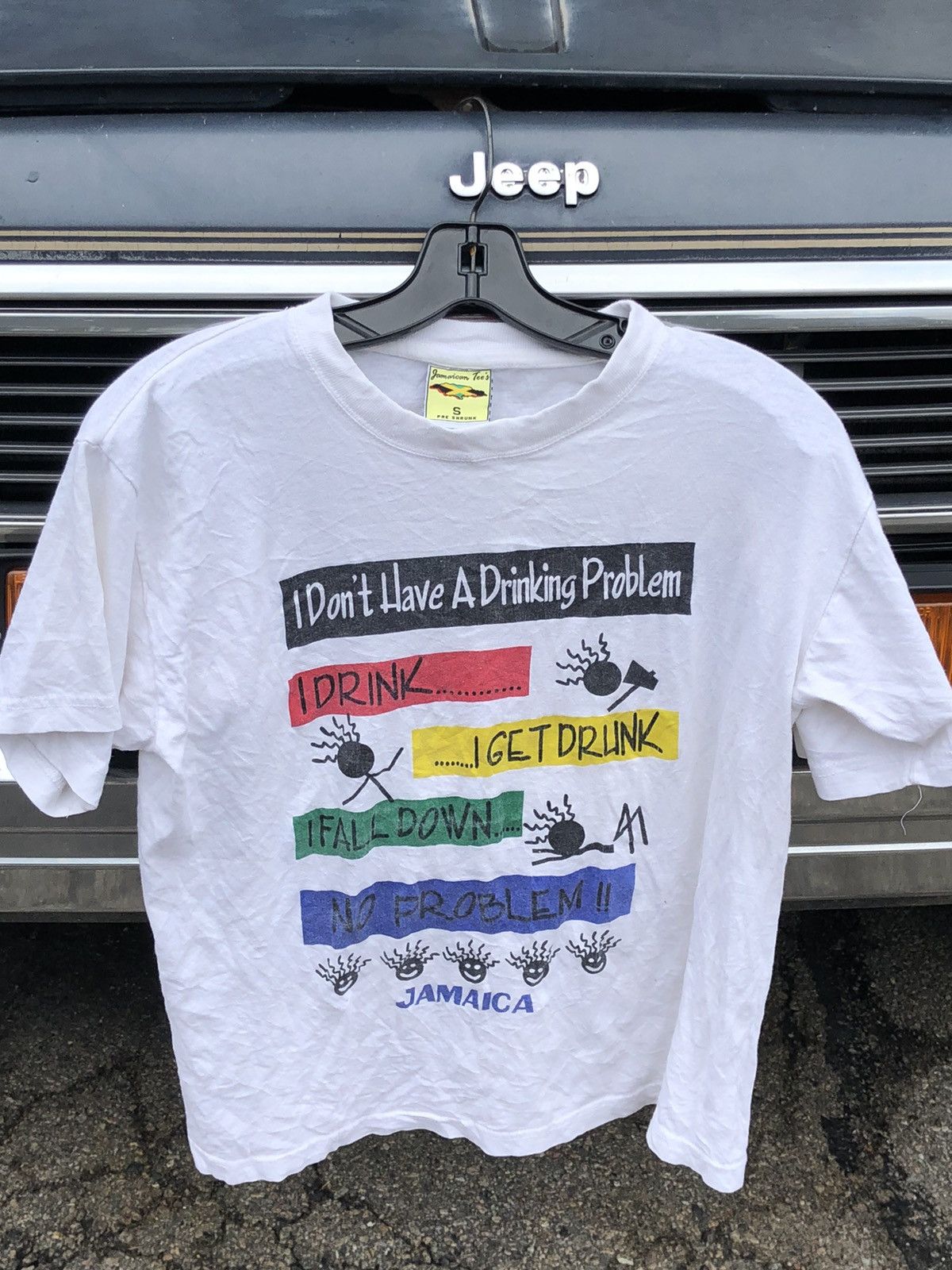 Vintage 90s Vintage Jamaica T Shirt Souvenir Beach Vacation Island Size US S / EU 44-46 / 1 - 3 Thumbnail