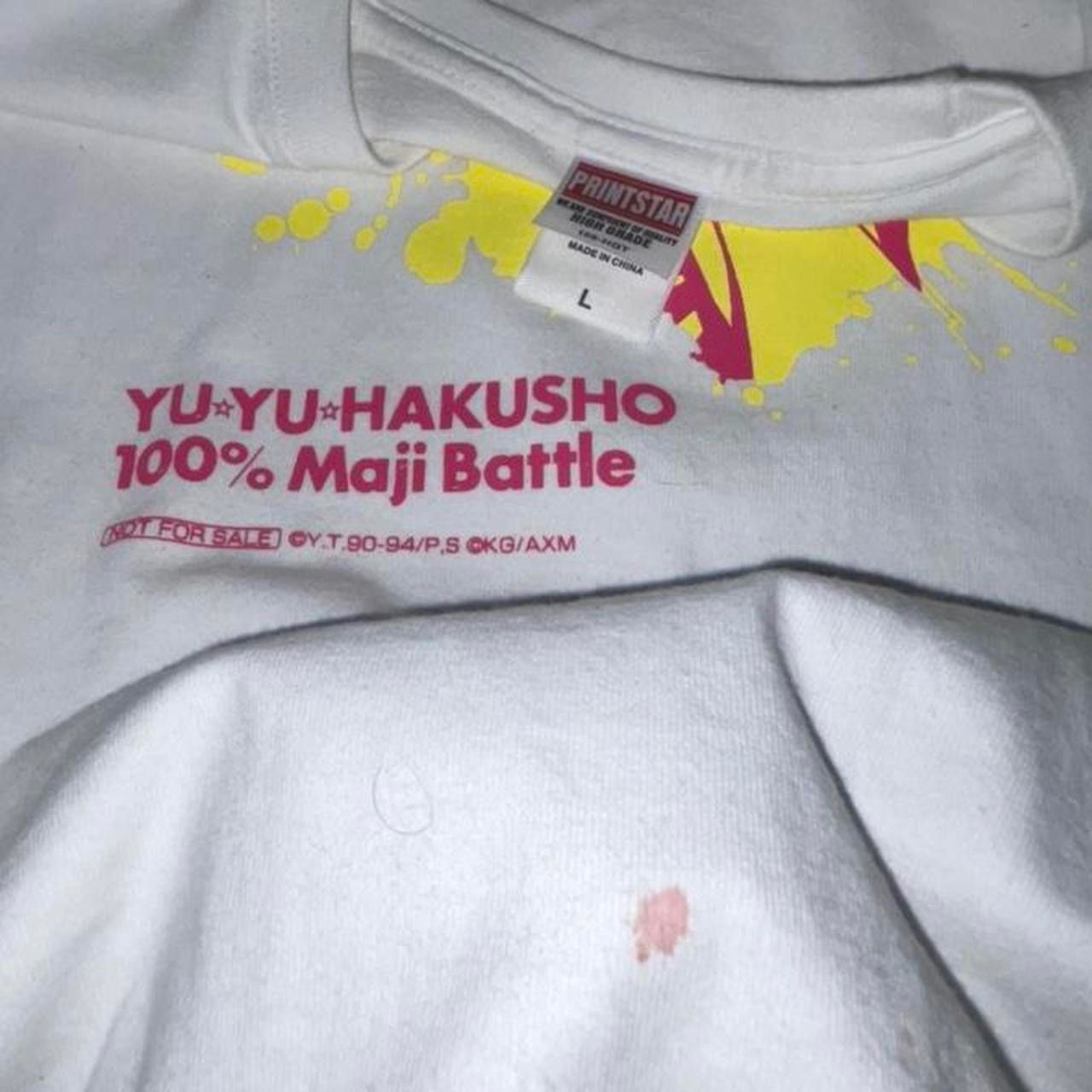 Anime 1994 Vintage Yu Yu Hakusho Kurama T-Shirt Anime Manga 90s Size US L / EU 52-54 / 3 - 4 Thumbnail