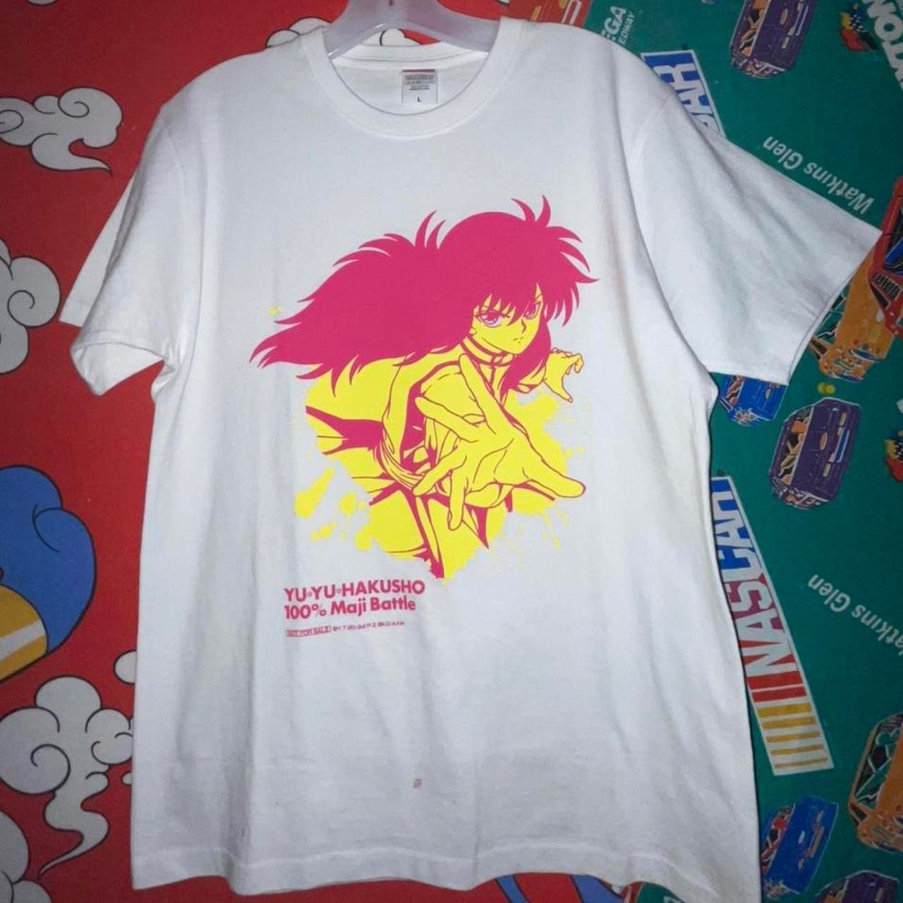 Anime 1994 Vintage Yu Yu Hakusho Kurama T-Shirt Anime Manga 90s Size US L / EU 52-54 / 3 - 2 Thumbnail