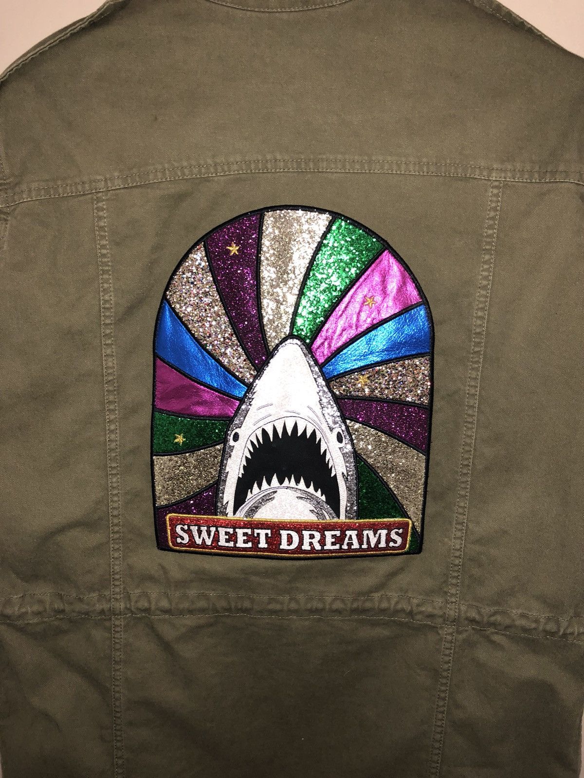 Saint Laurent Paris Sweet Dreams Military Patch Jacket Size US M / EU 48-50 / 2 - 4 Thumbnail