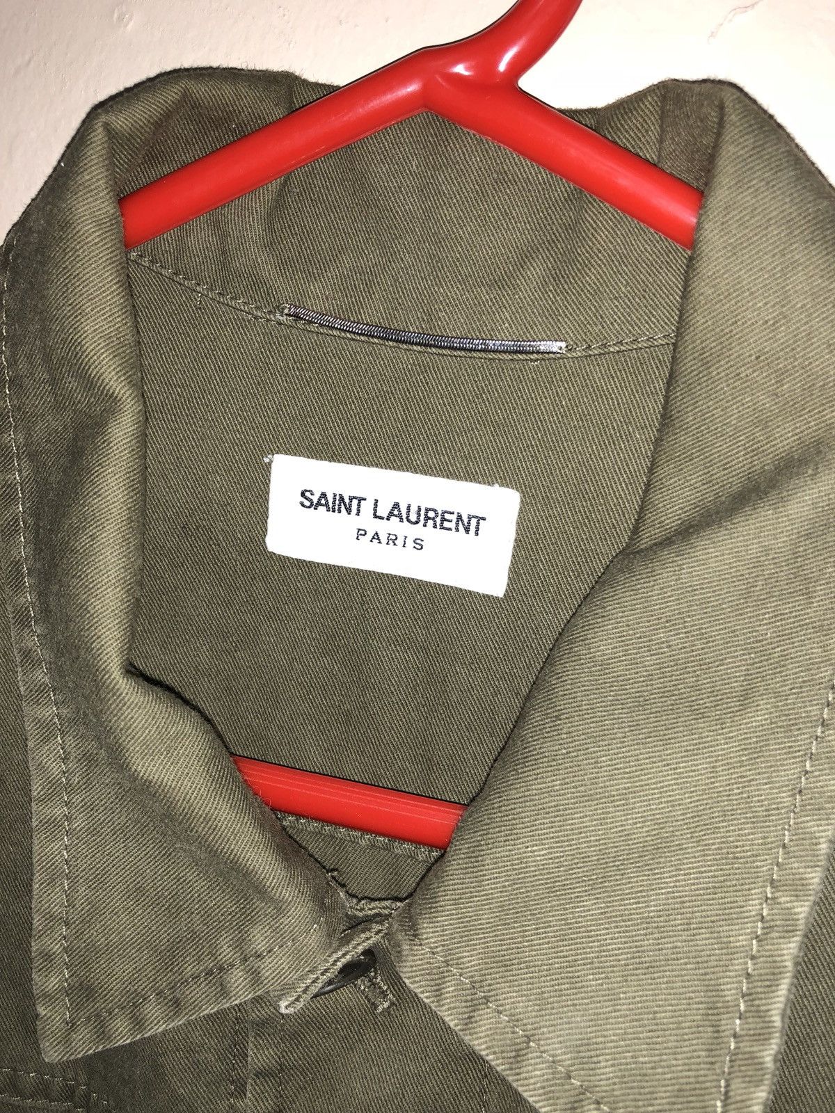 Saint Laurent Paris Sweet Dreams Military Patch Jacket Size US M / EU 48-50 / 2 - 3 Thumbnail