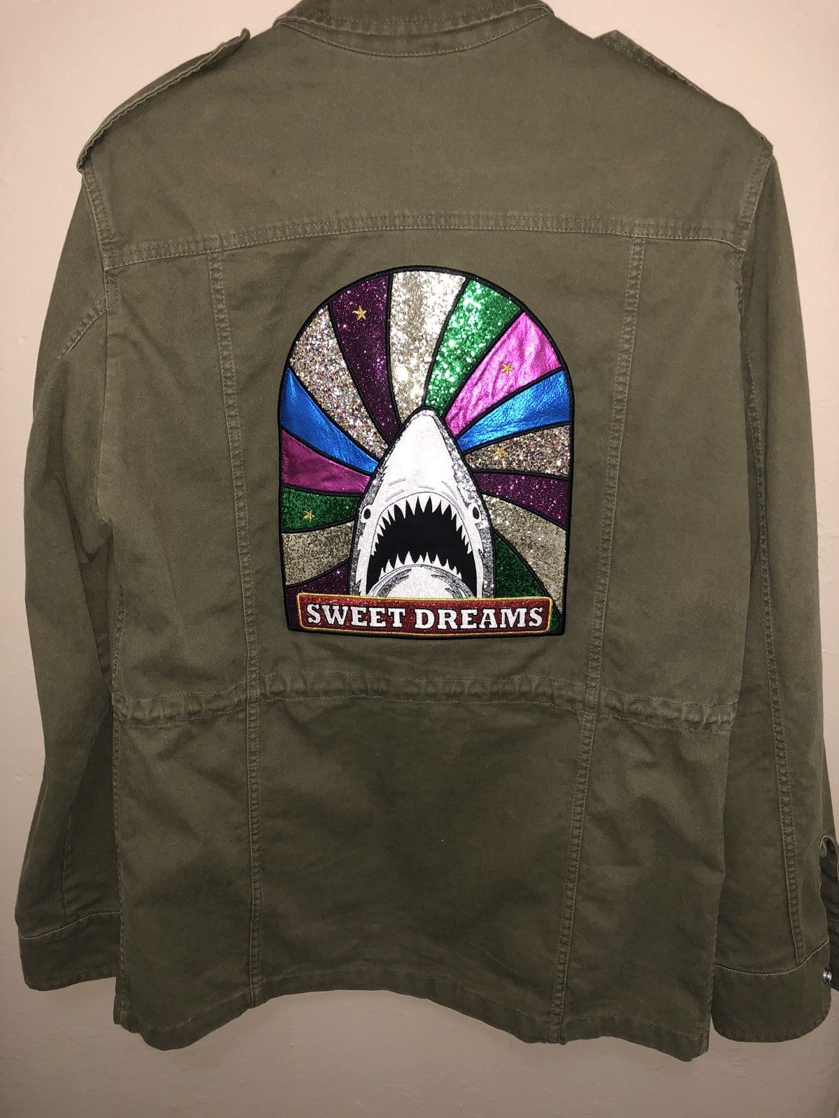 Saint Laurent Paris Sweet Dreams Military Patch Jacket Size US M / EU 48-50 / 2 - 1 Thumbnail
