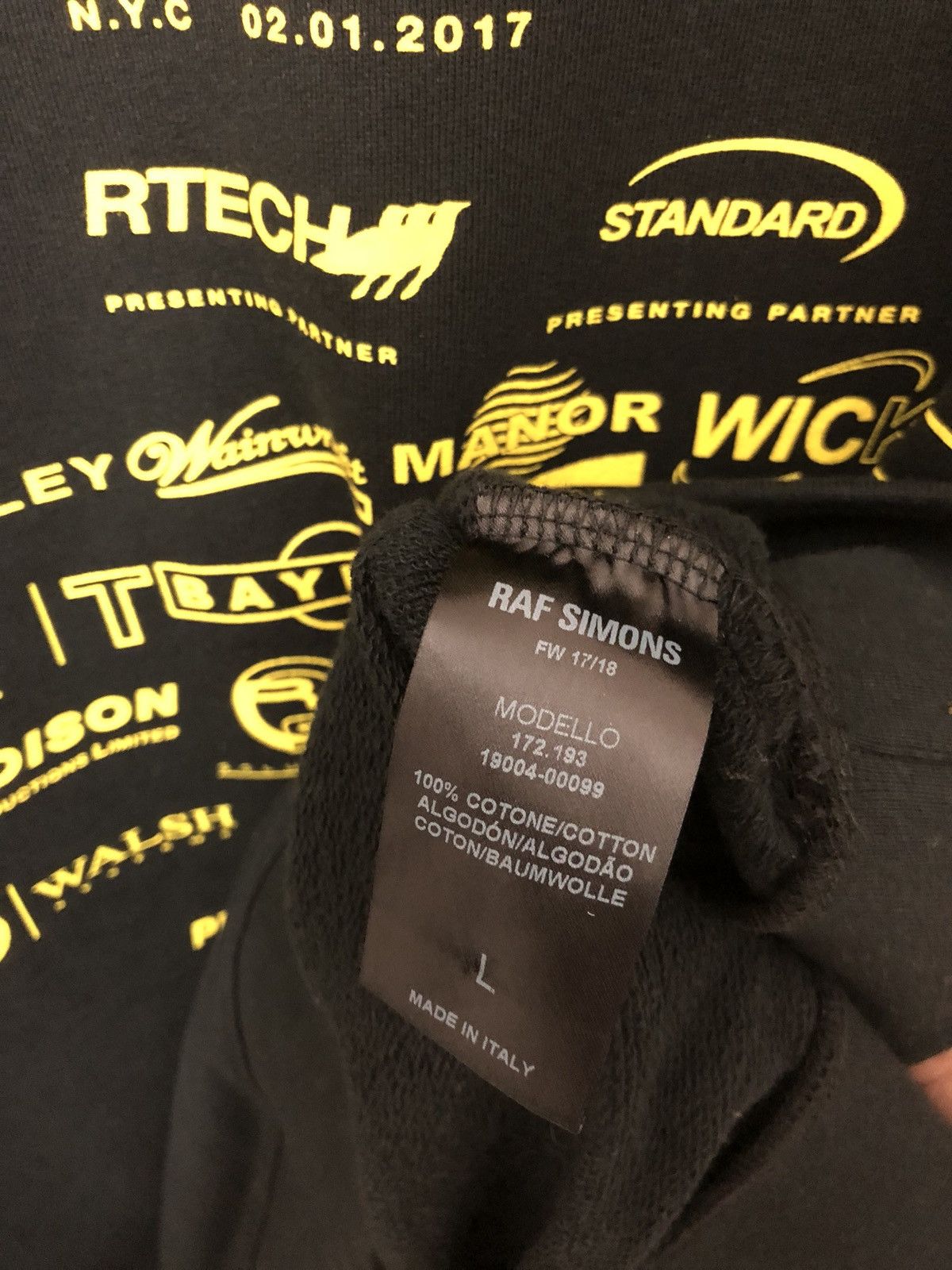Raf Simons Summer Games Crewneck Size US L / EU 52-54 / 3 - 3 Thumbnail