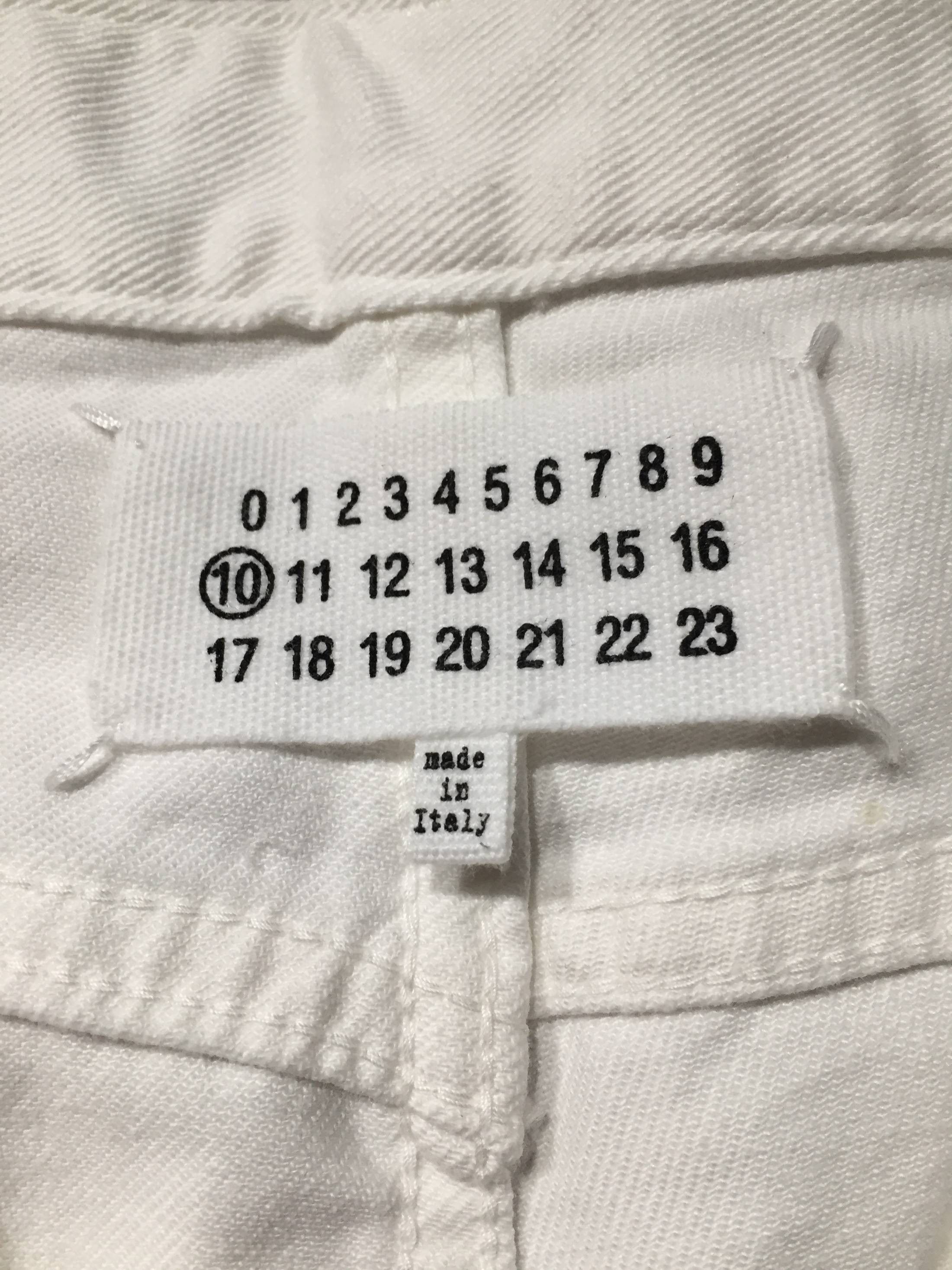 Maison Margiela Skinny Stacked White Denim Size US 30 / EU 46 - 9 Thumbnail