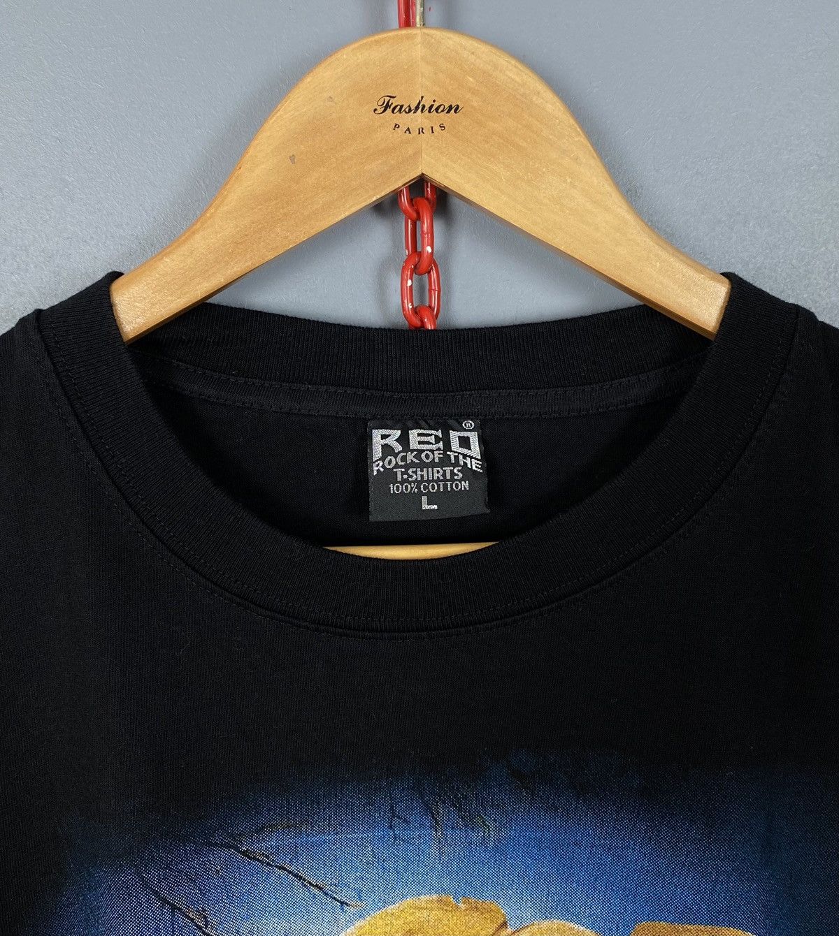 Other Reo Rock of The T-Shirts Elephants Animal Tee Size L Black Size US L / EU 52-54 / 3 - 2 Thumbnail
