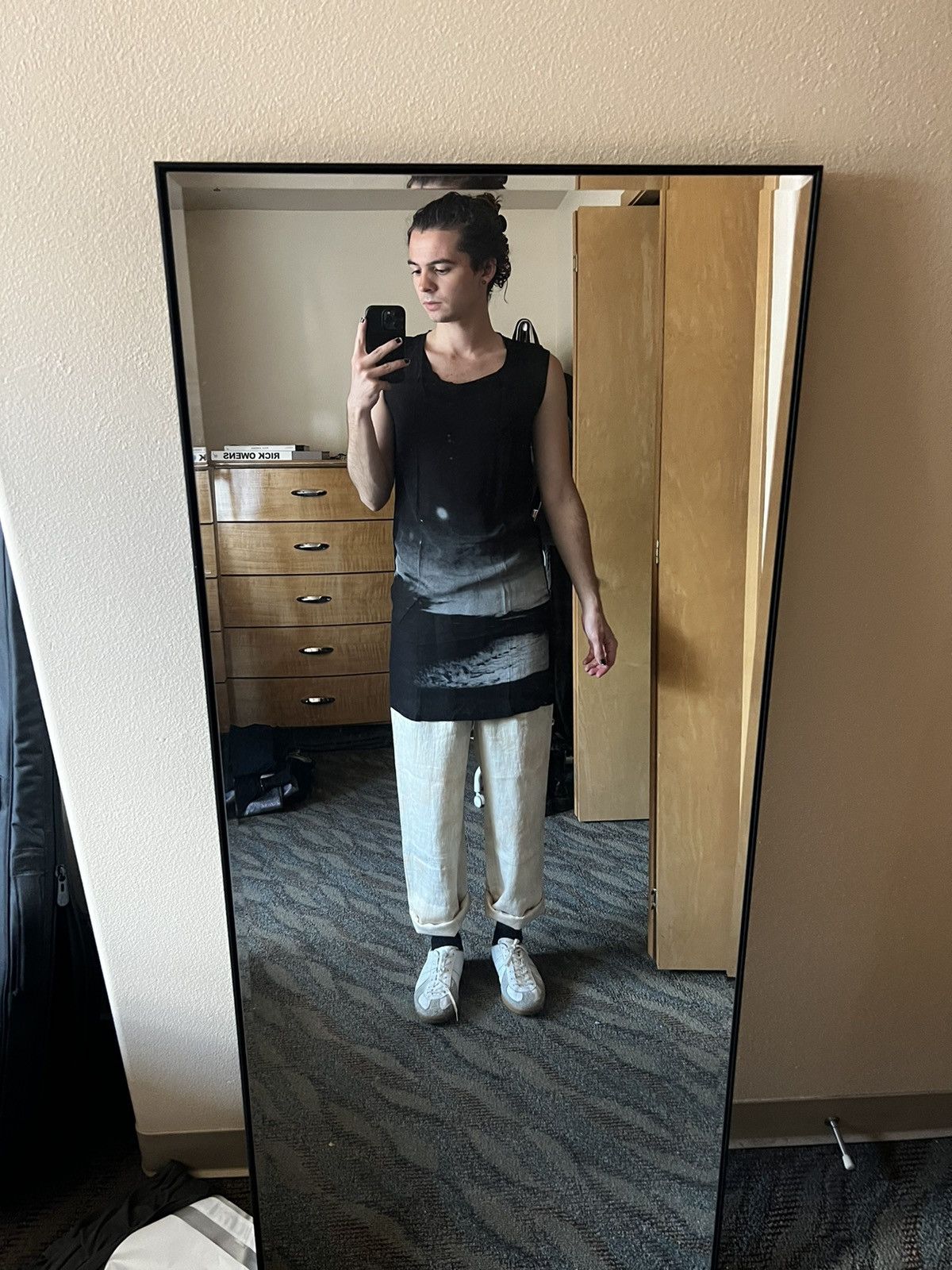 Ann Demeulemeester Archive FW03 Moonrise Tank Dress Size US XS / EU 42 / 0 - 9 Thumbnail