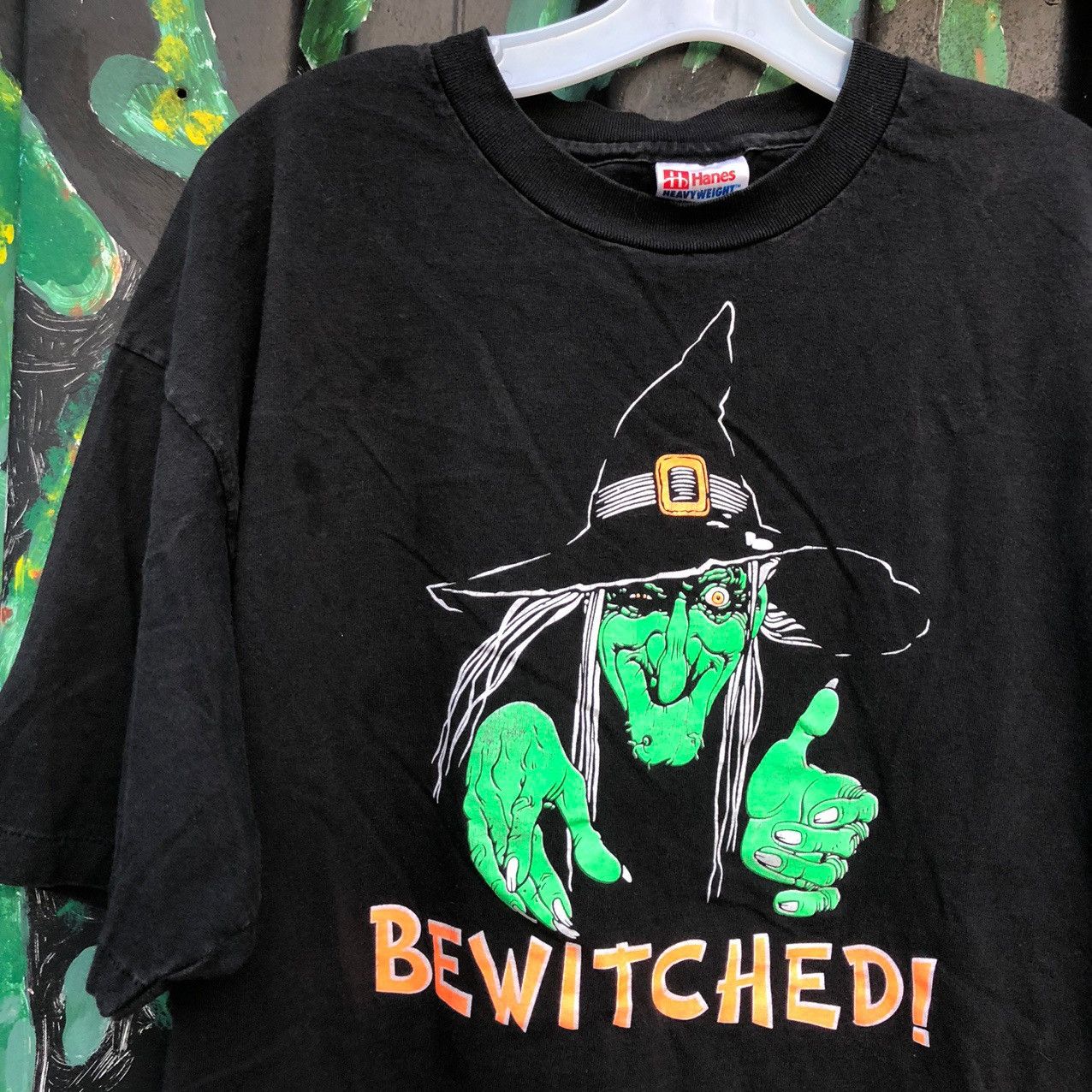 Vintage 90s Bewitched Wicked Witch Wizard of Oz Broadway t shirt | Grailed