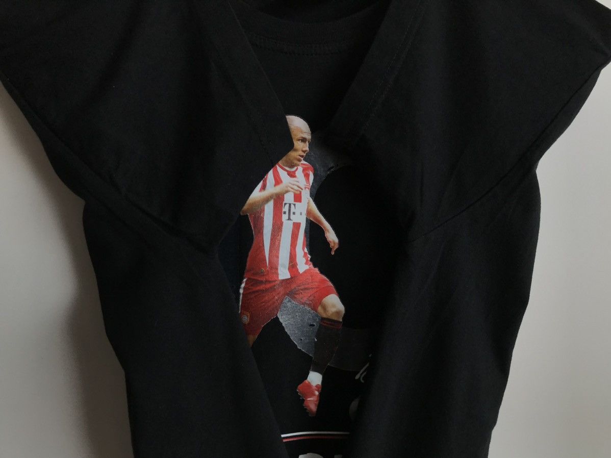 Other FC Bayern Munich Robben 10 T Shirt Football Soccer Black Top Size US S / EU 44-46 / 1 - 6 Thumbnail