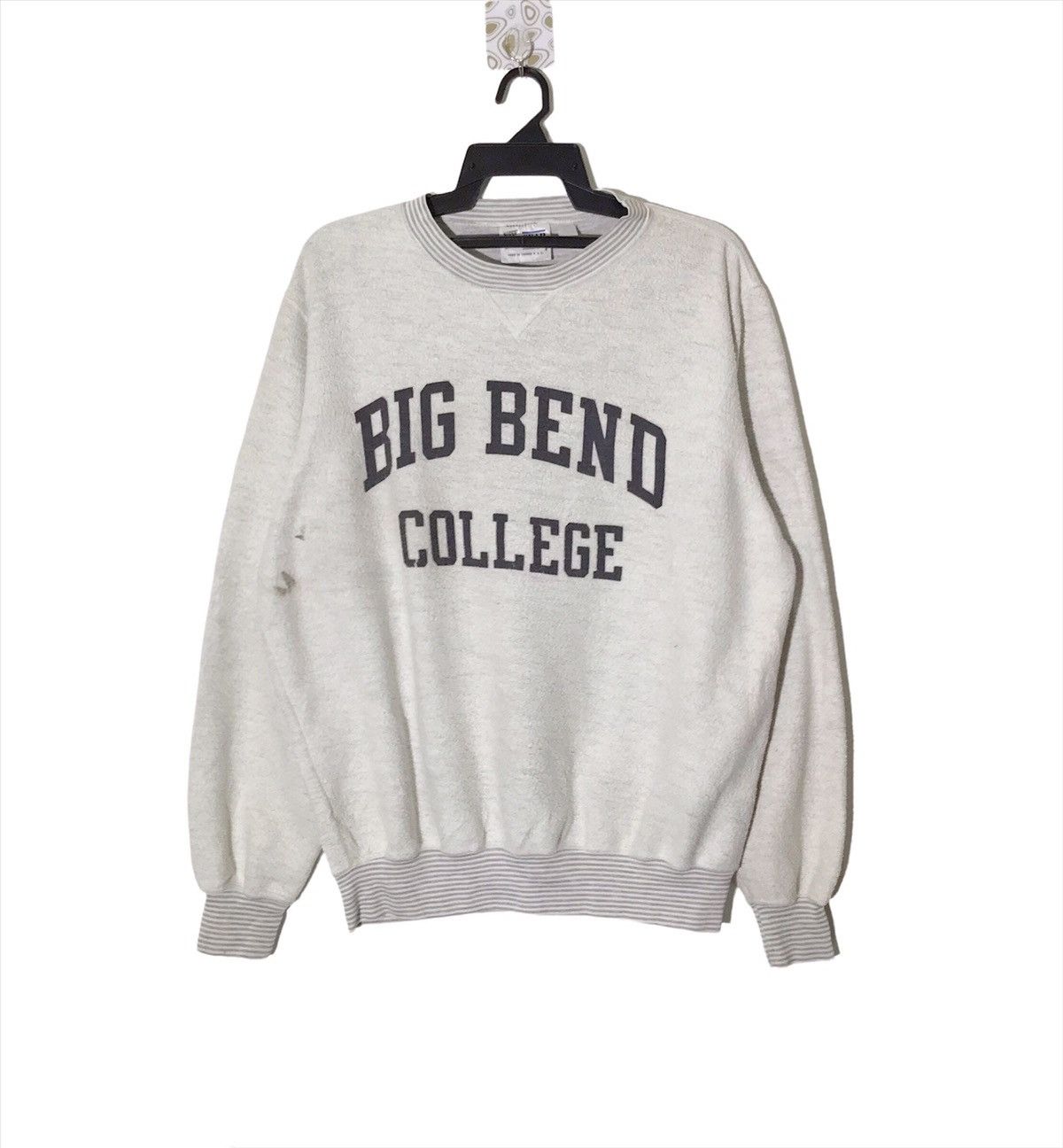 Vintage Big ben college Crewneck Sweatshirt Pullover Jumper