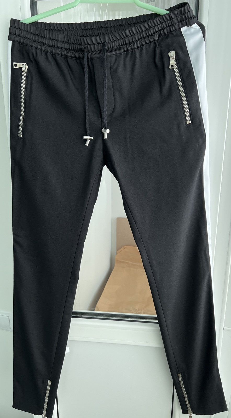 Balmain Balmain tuxedo skinny track pants W8H5204T100 NWT Size US 34 / EU 50 - 6 Thumbnail