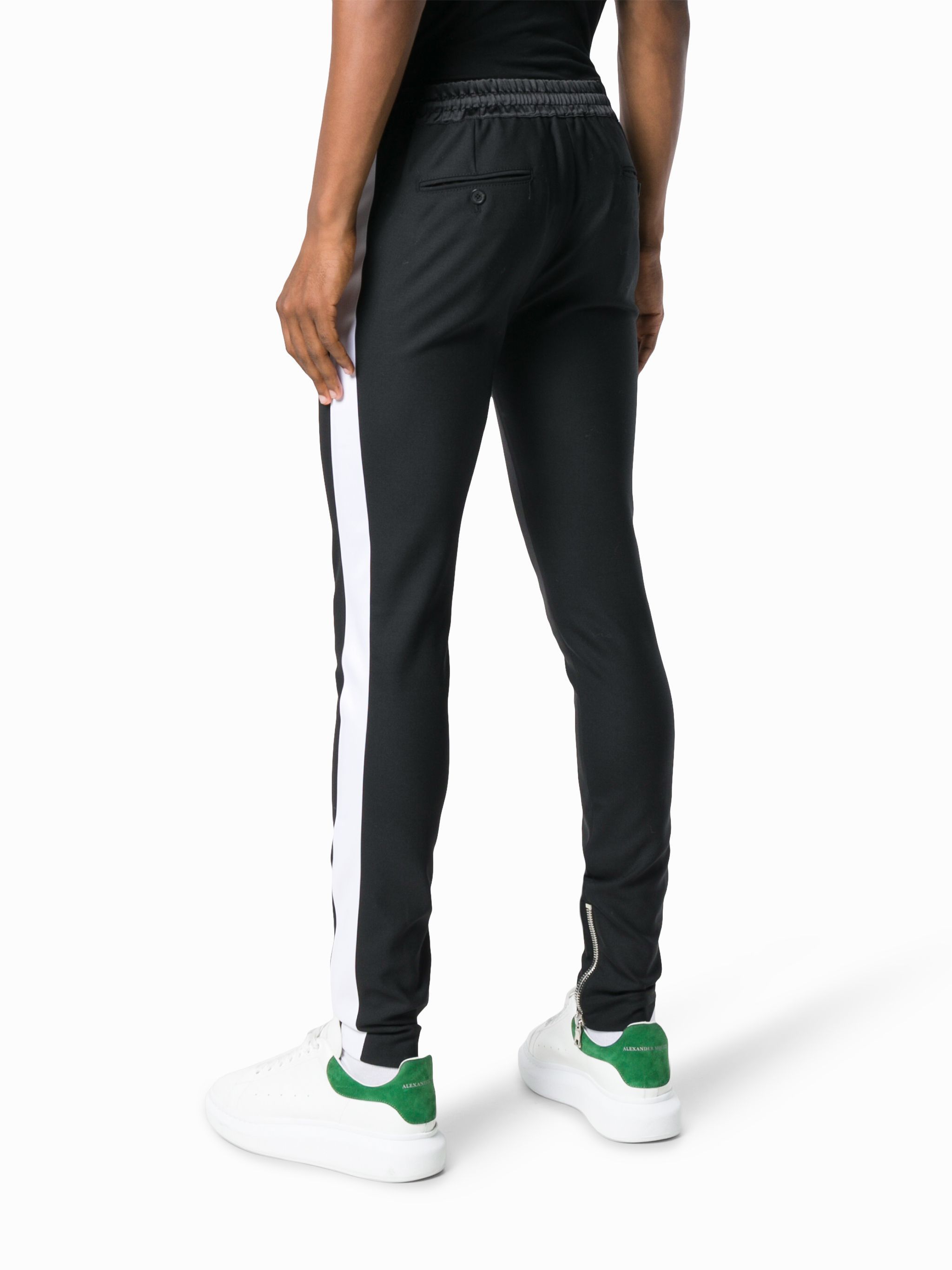 Balmain Balmain tuxedo skinny track pants W8H5204T100 NWT Size US 34 / EU 50 - 4 Thumbnail