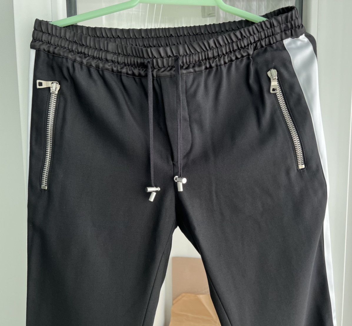 Balmain Balmain tuxedo skinny track pants W8H5204T100 NWT Size US 34 / EU 50 - 7 Thumbnail