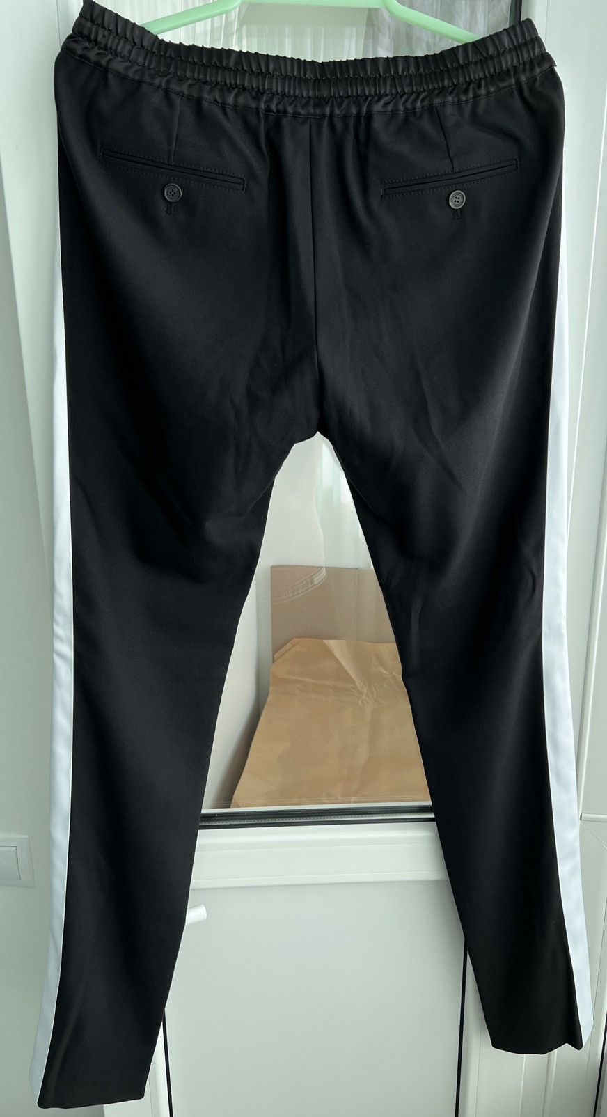 Balmain Balmain tuxedo skinny track pants W8H5204T100 NWT Size US 34 / EU 50 - 8 Thumbnail