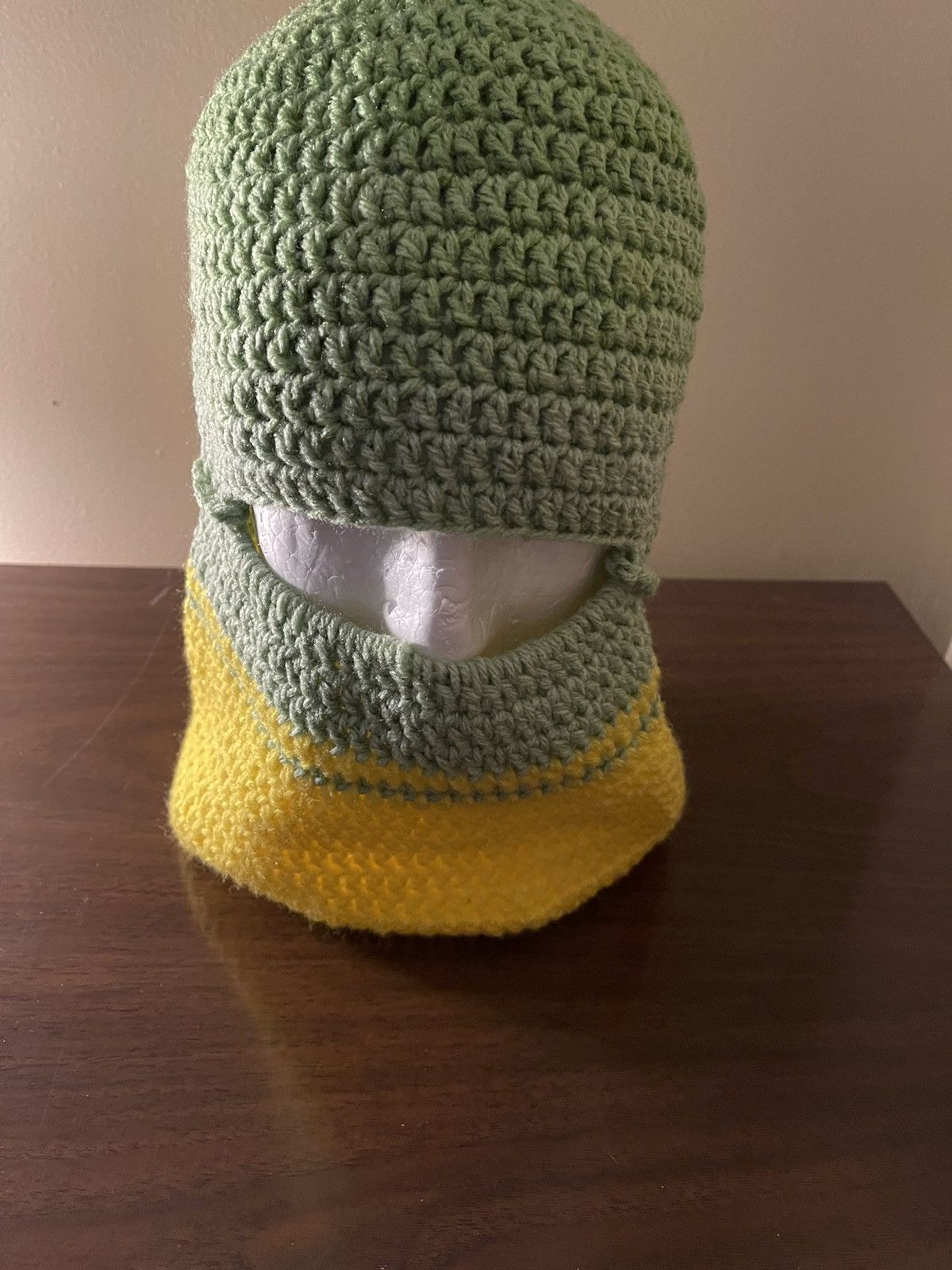 Other Crocheted one of one mask / hat Size ONE SIZE - 6 Thumbnail