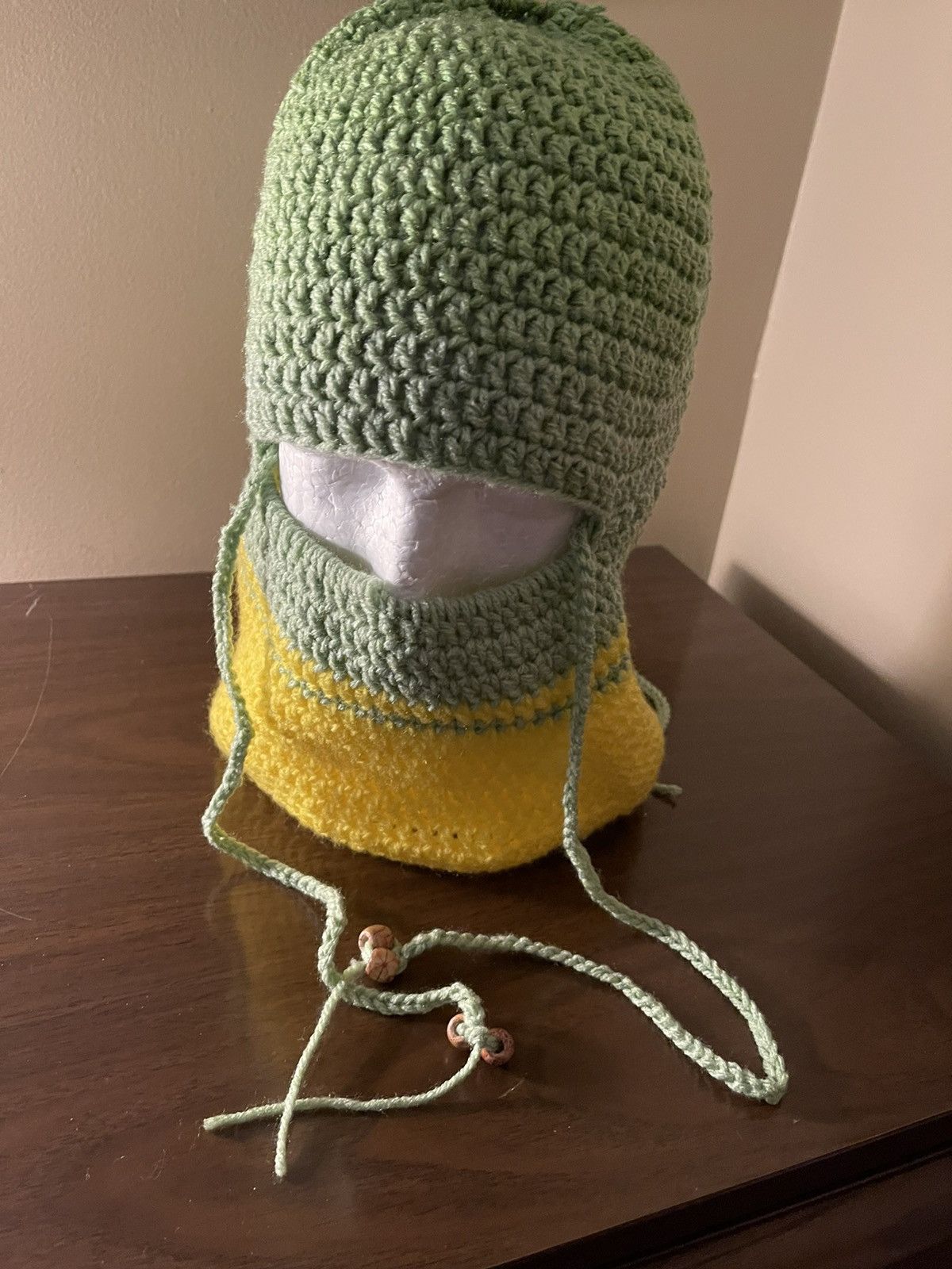 Other Crocheted one of one mask / hat Size ONE SIZE - 2 Thumbnail