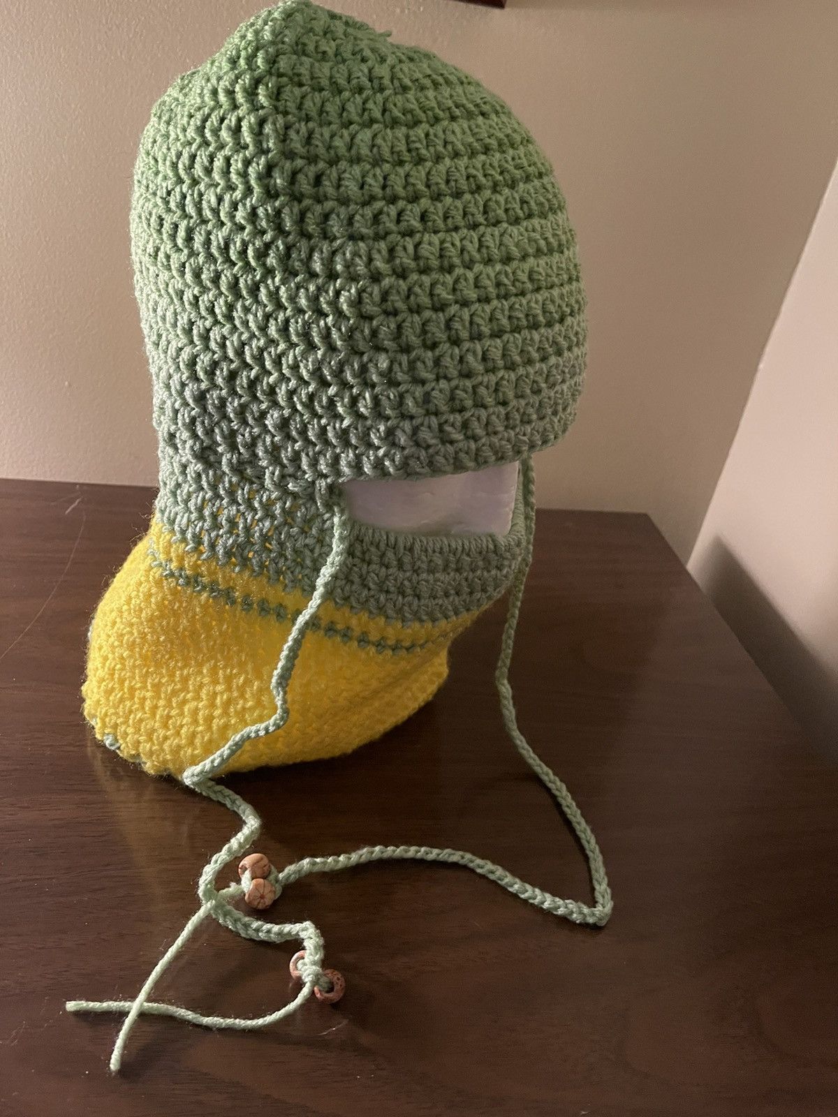 Other Crocheted one of one mask / hat Size ONE SIZE - 3 Thumbnail