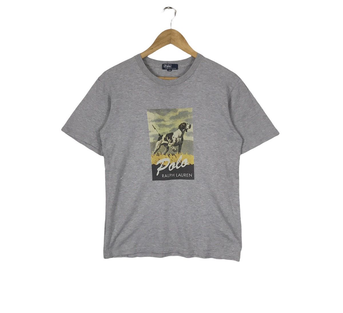 Vintage Polo By Ralph Lauren Polo Dog Logo T-Shirt 160 Size