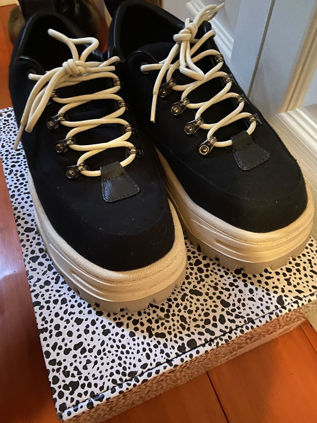 Eytys Black Angel Canvas sneakers Size US 8 / EU 41 - 4 Thumbnail