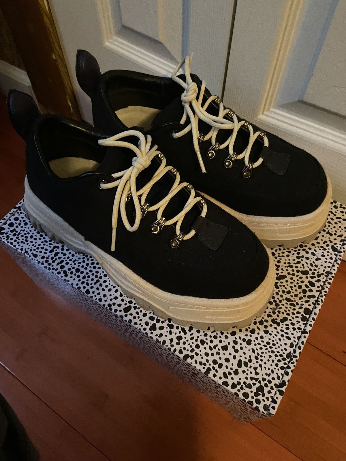 Eytys Black Angel Canvas sneakers Size US 8 / EU 41 - 1 Thumbnail